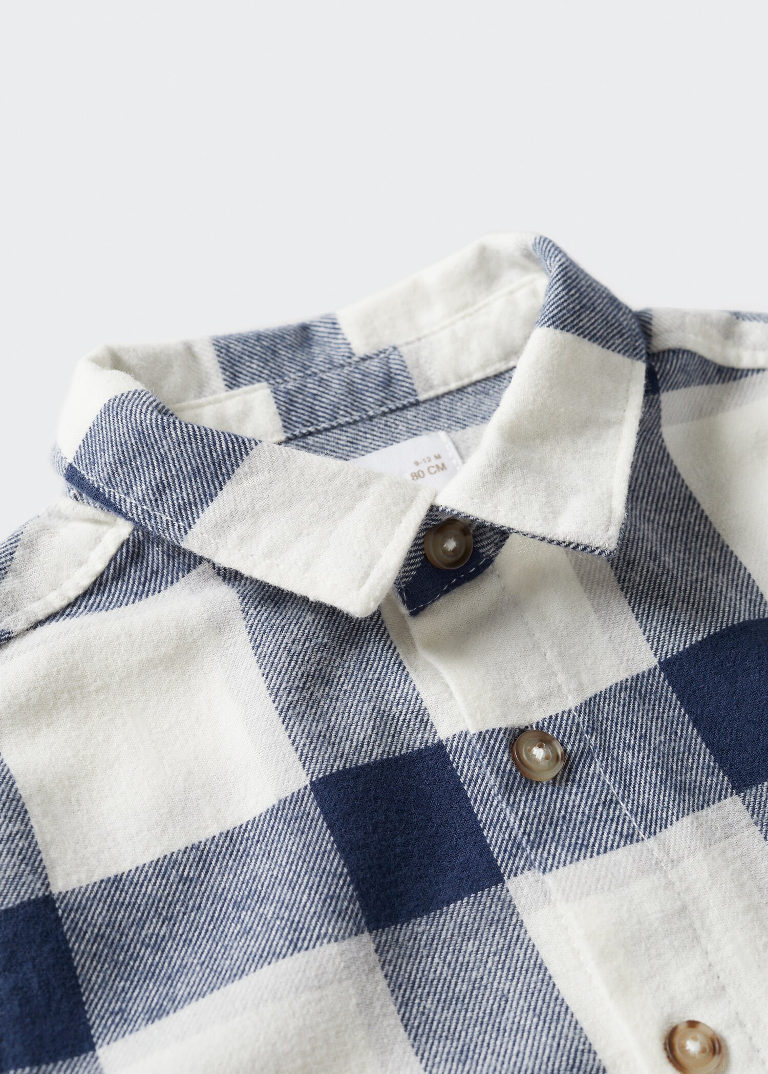 Camisa algodón cuadros - Detalle del artículo 8