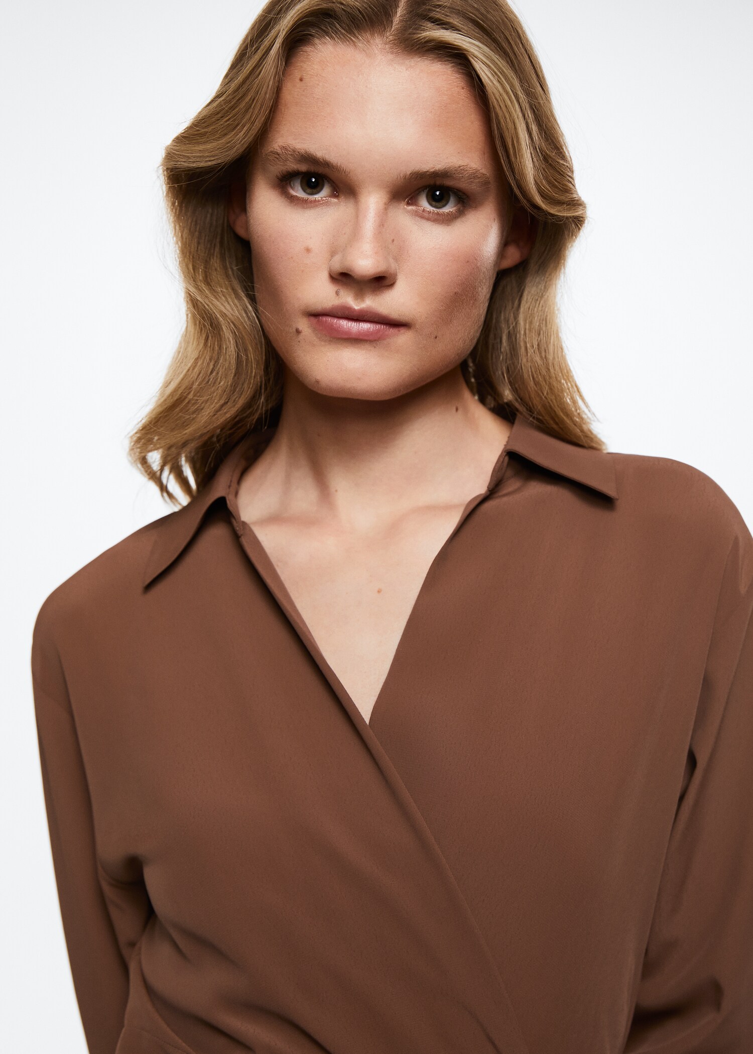 Knotted wrap dress - Details of the article 2