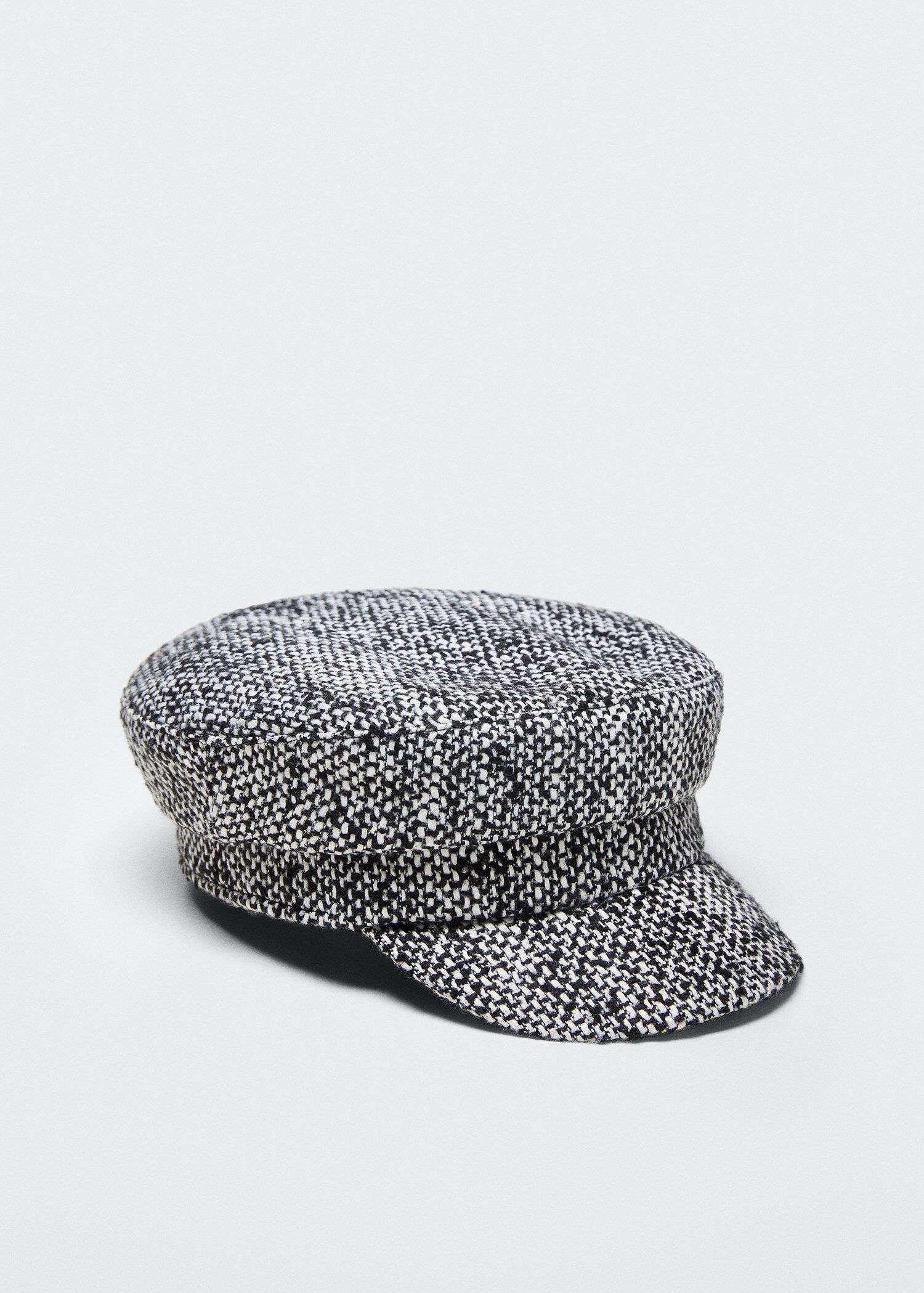 Textured cap with visor - Medium plane