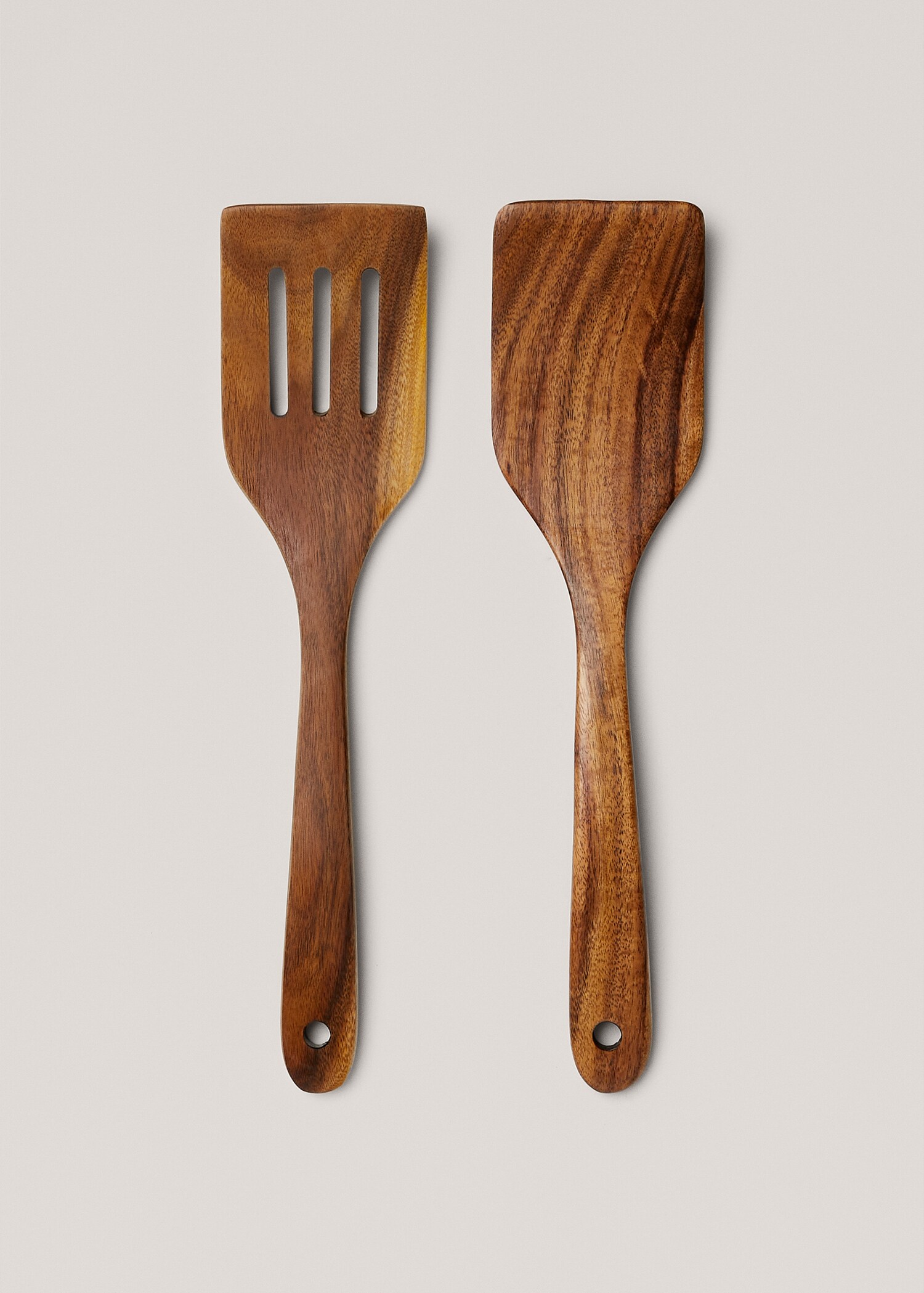 Acacia wood spatula and spoon  - Article without model