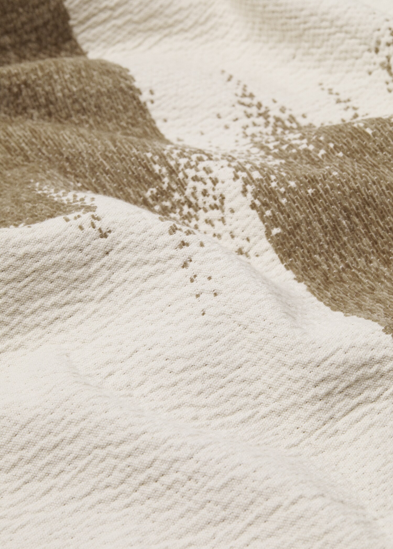 Decke mit Kontrastdesign 140 x 190 cm - Detail des Artikels 2