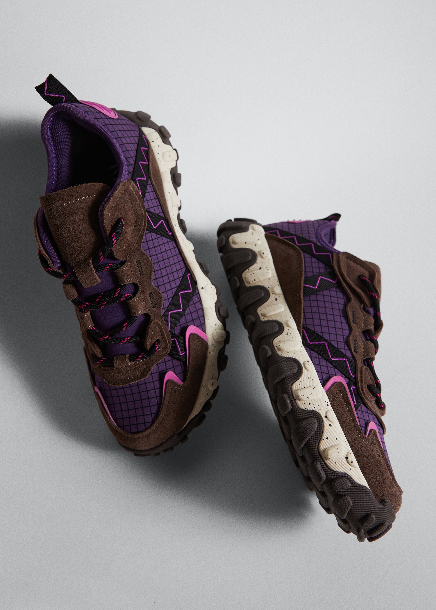 Leather panel sneakers - Details of the article 4