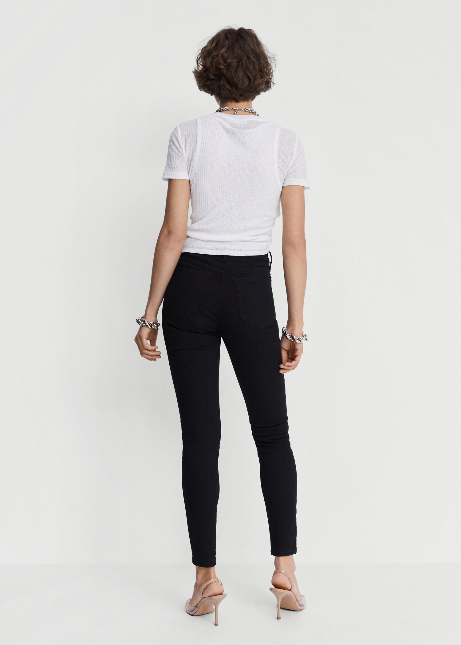 Soho high-waist skinny jeans - Reverse of the article