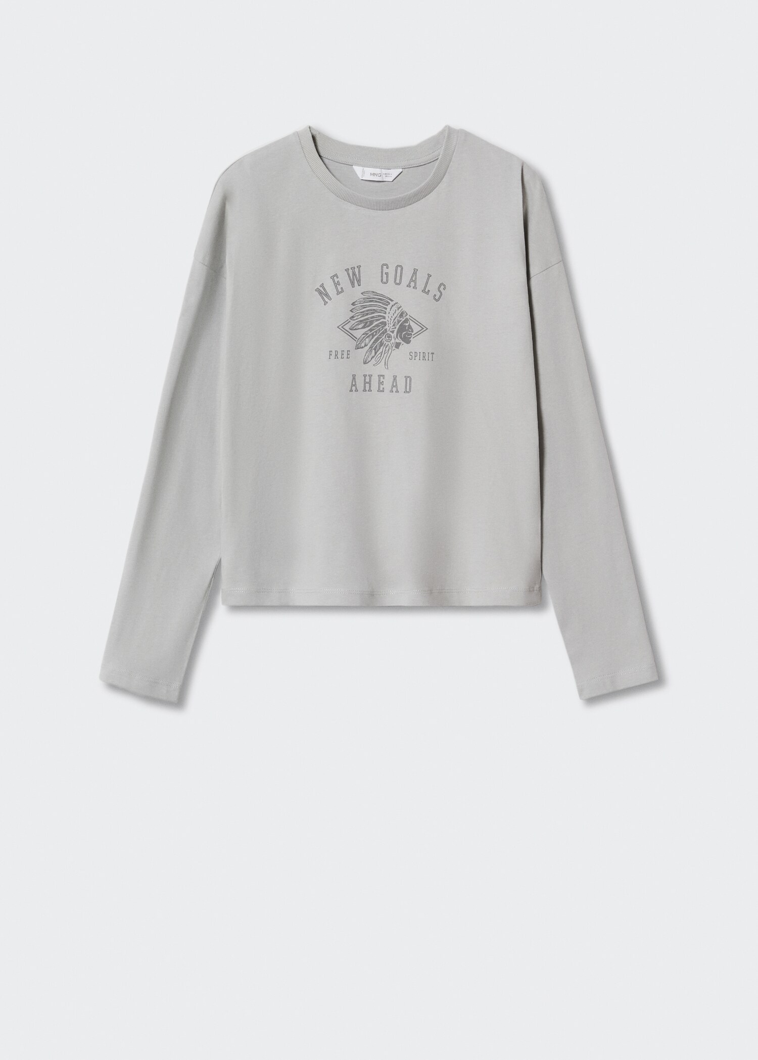 Printed long sleeve t-shirt - Article without model