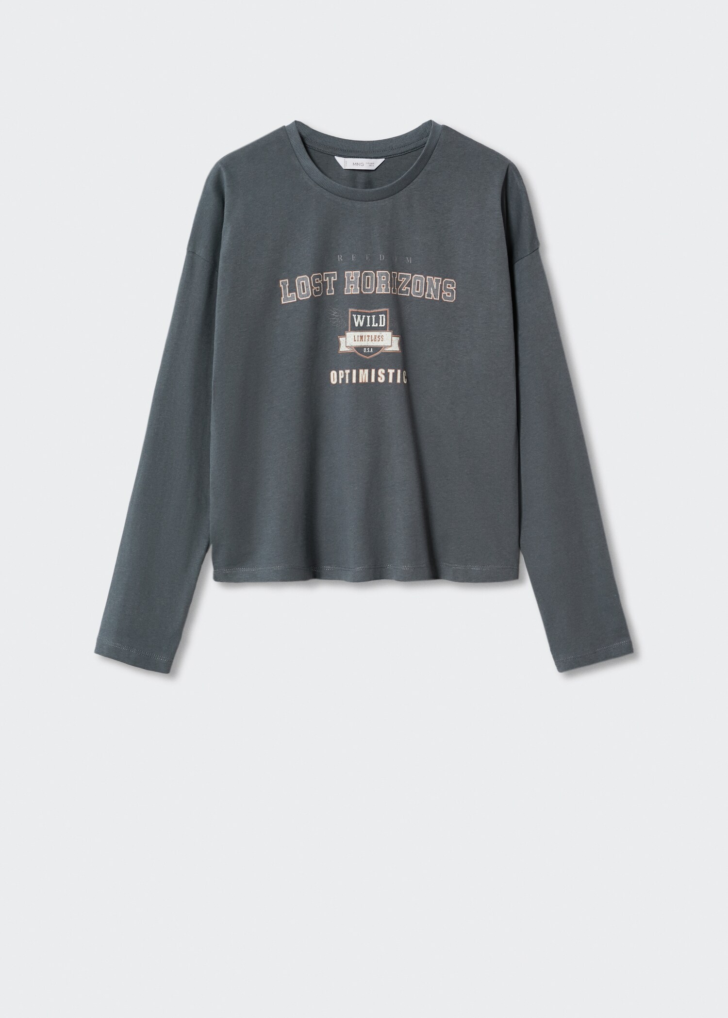Printed long sleeve t-shirt - Article without model