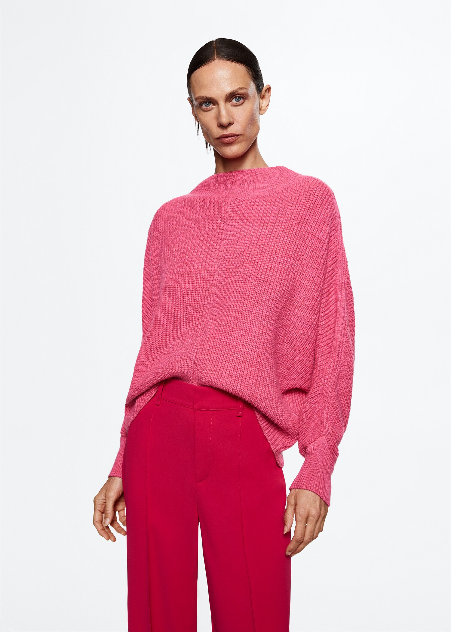 Chunky-knit sweater - Medium plane