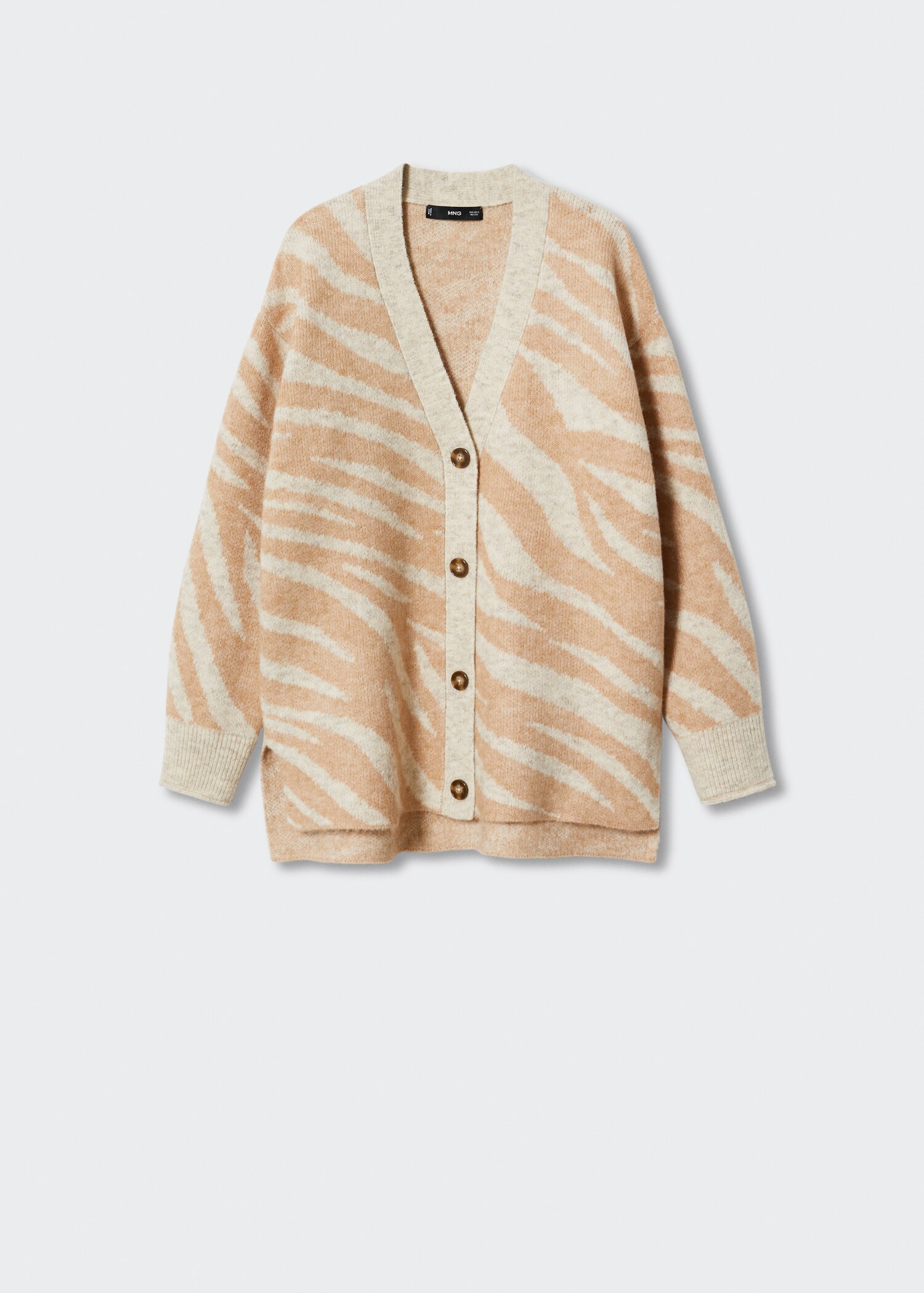 Animal print cardigan - Article without model