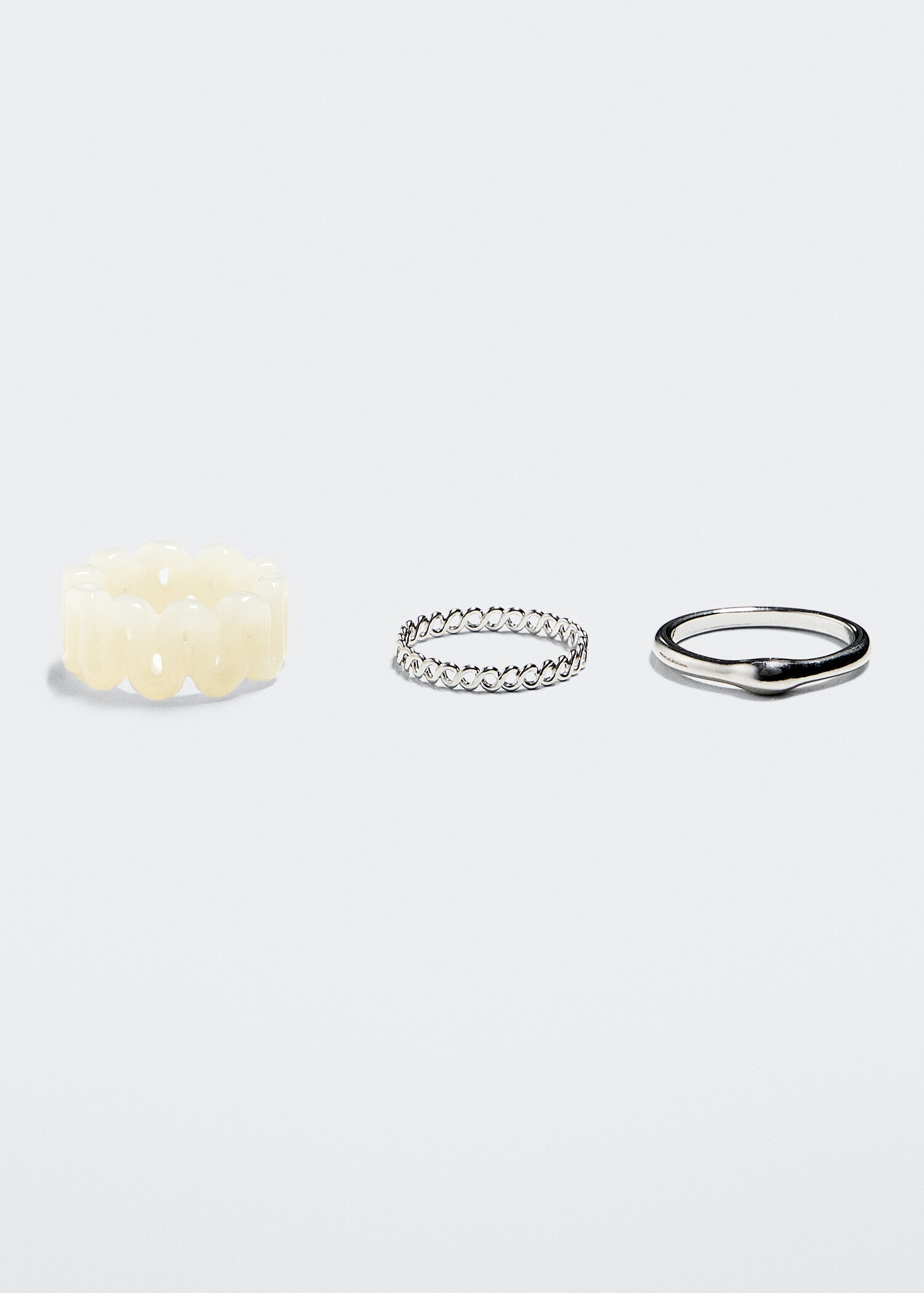 Pack 3 anillos combinados - Artículo sin modelo