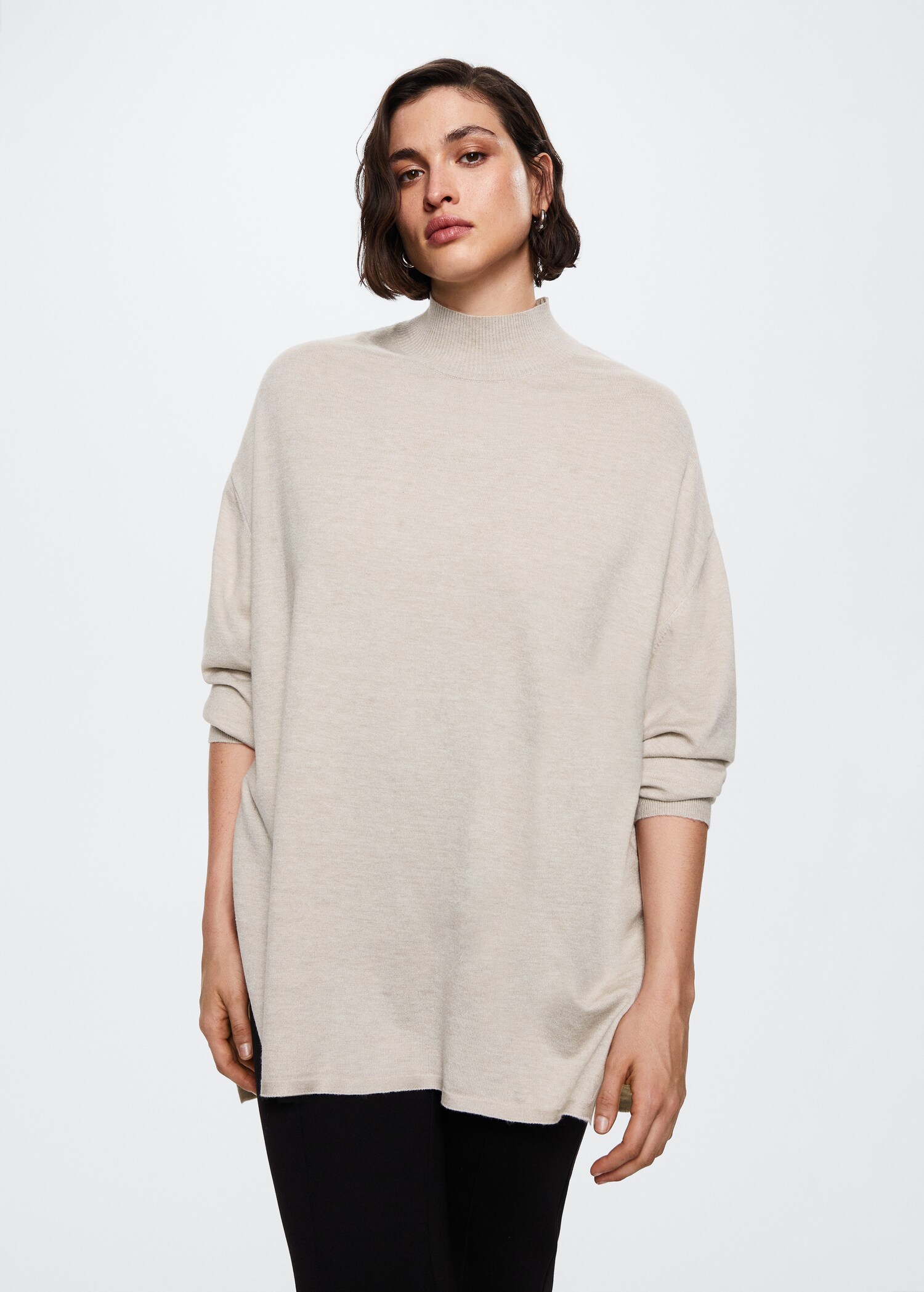 Fine Perkins neck sweater - Details of the article 5