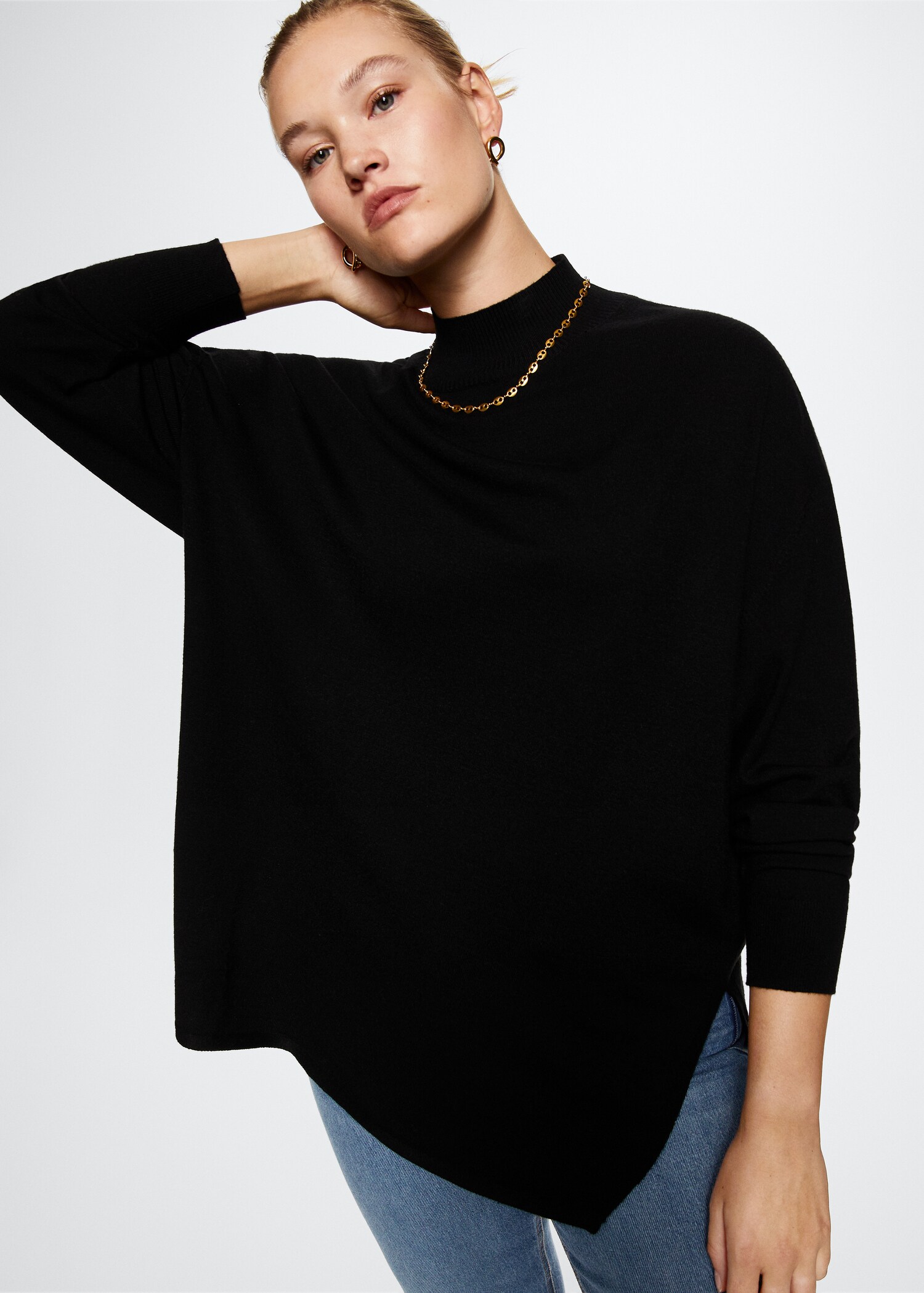 Fine Perkins neck sweater - Details of the article 5