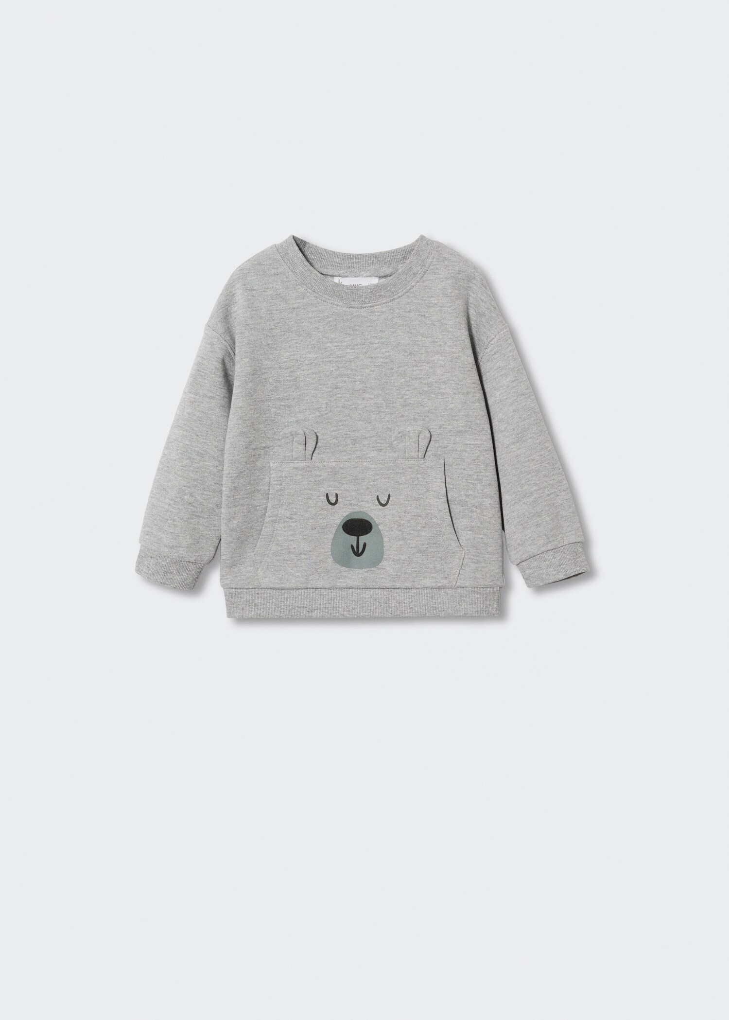 Sweat-shirt coton imprimé - Article sans modèle