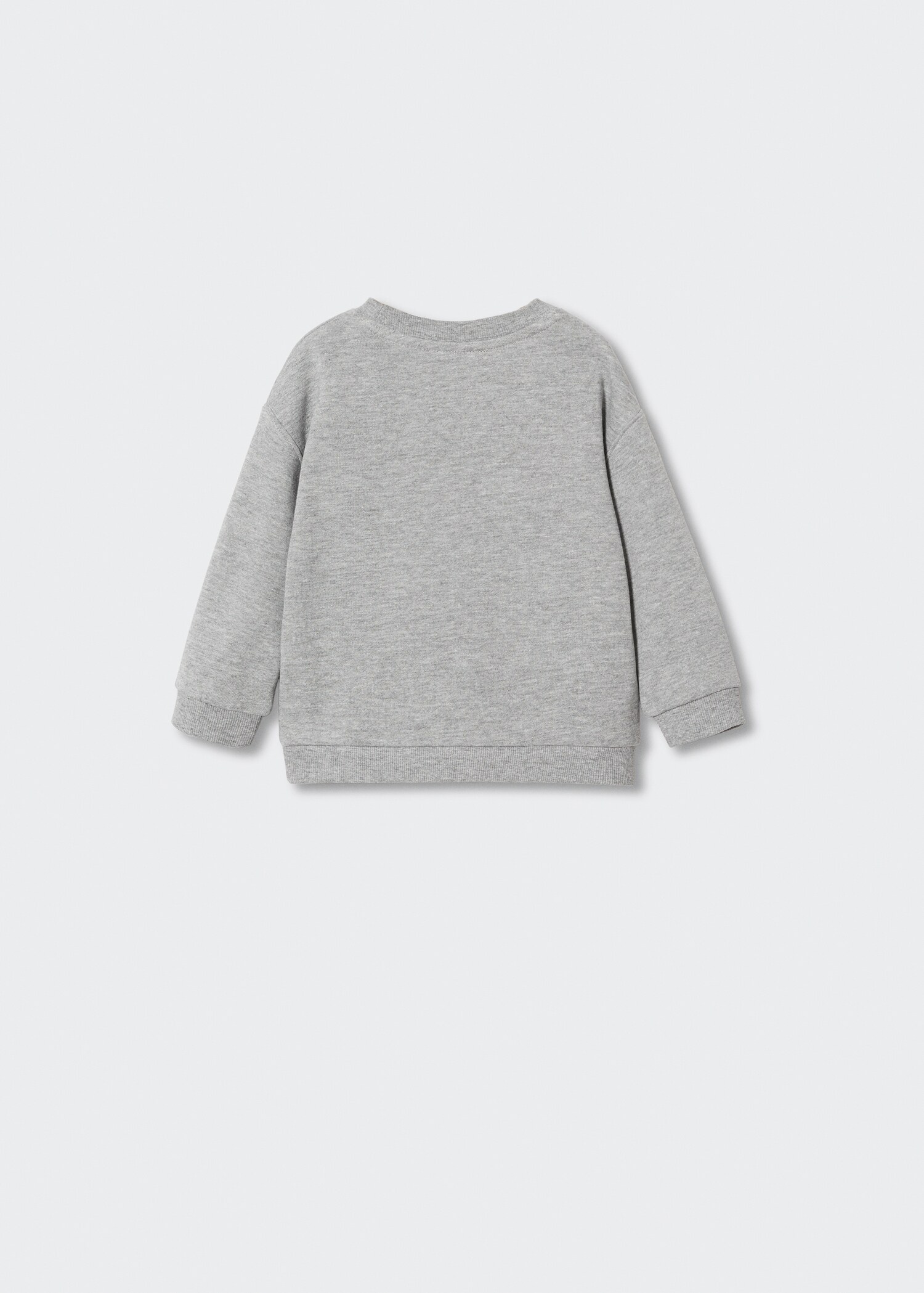 Sweat-shirt coton imprimé - Verso de l’article