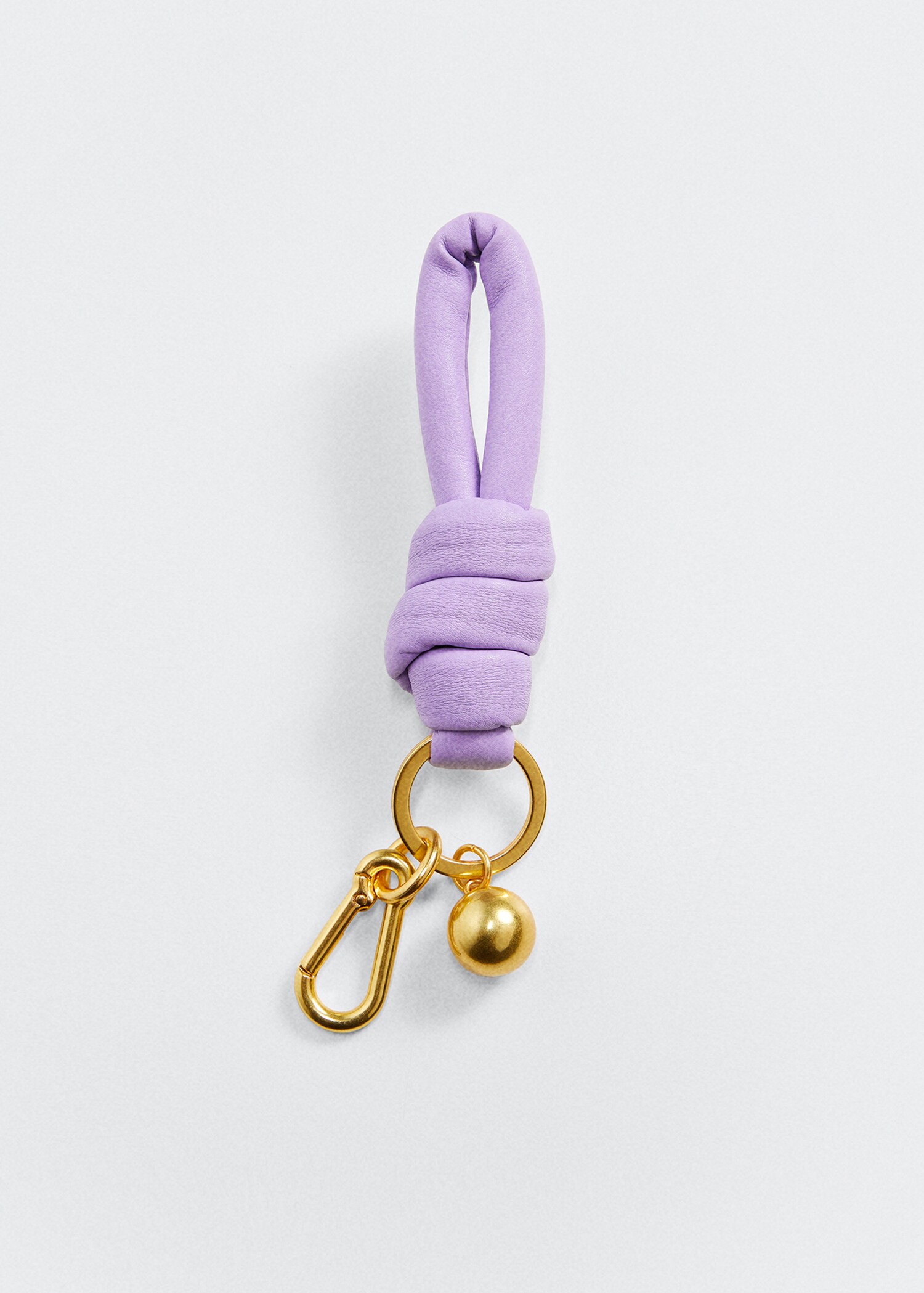 Carabiner keychain with knot - Article without model