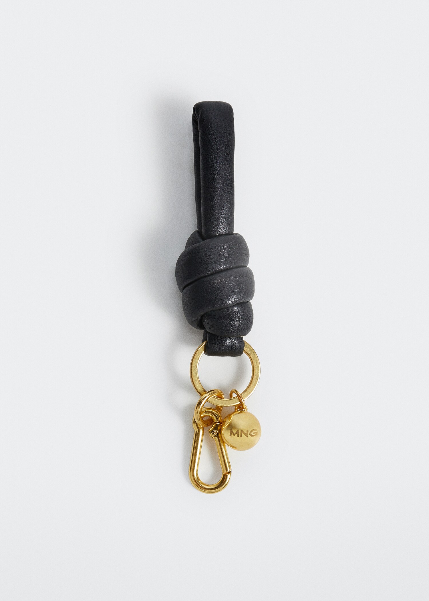 Carabiner keychain with knot - Article without model