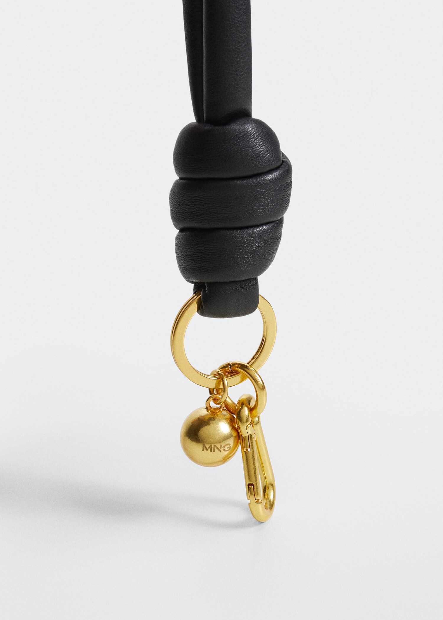 Carabiner keychain with knot - Details of the article 2