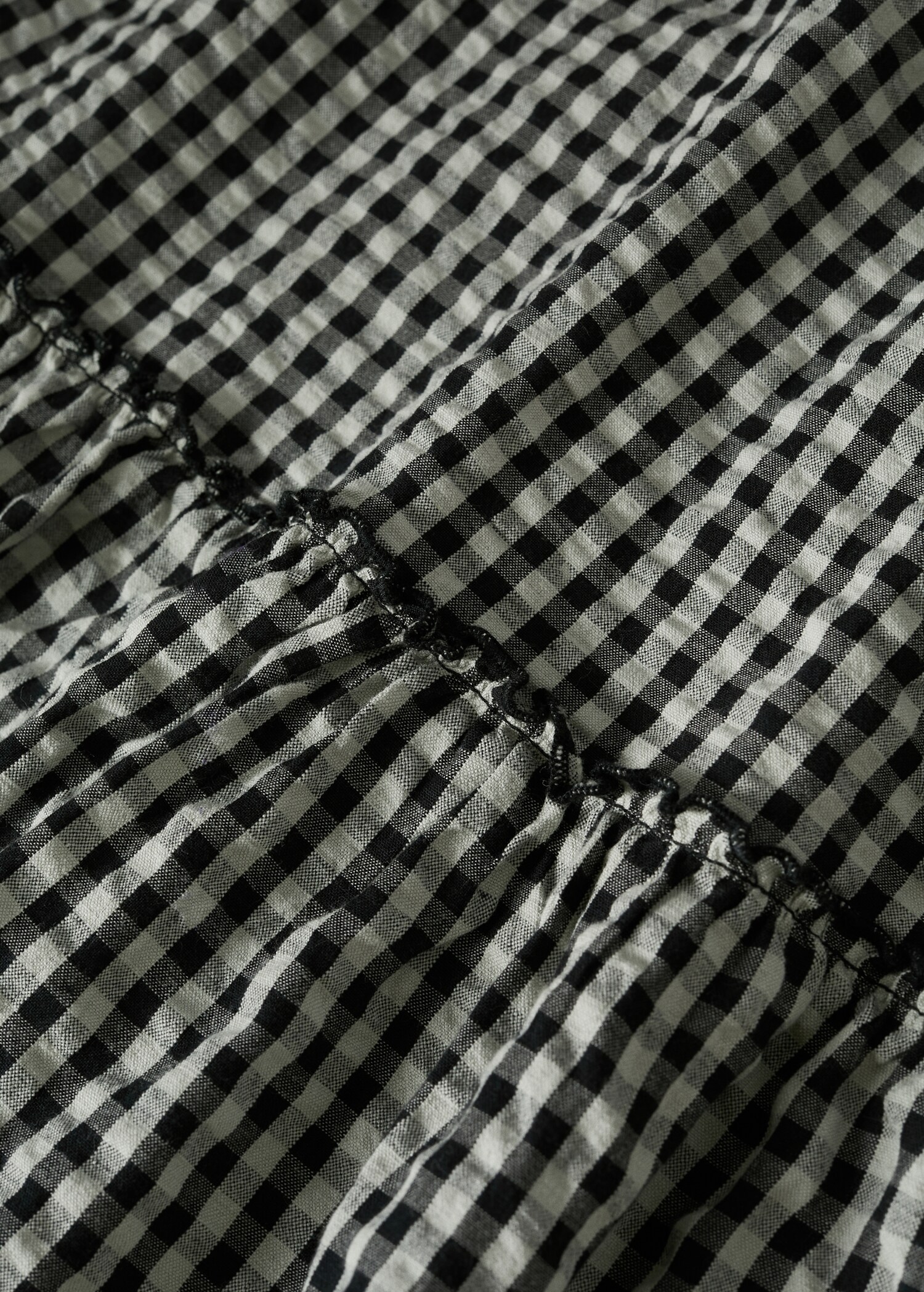 Gingham check dress - Details of the article 8