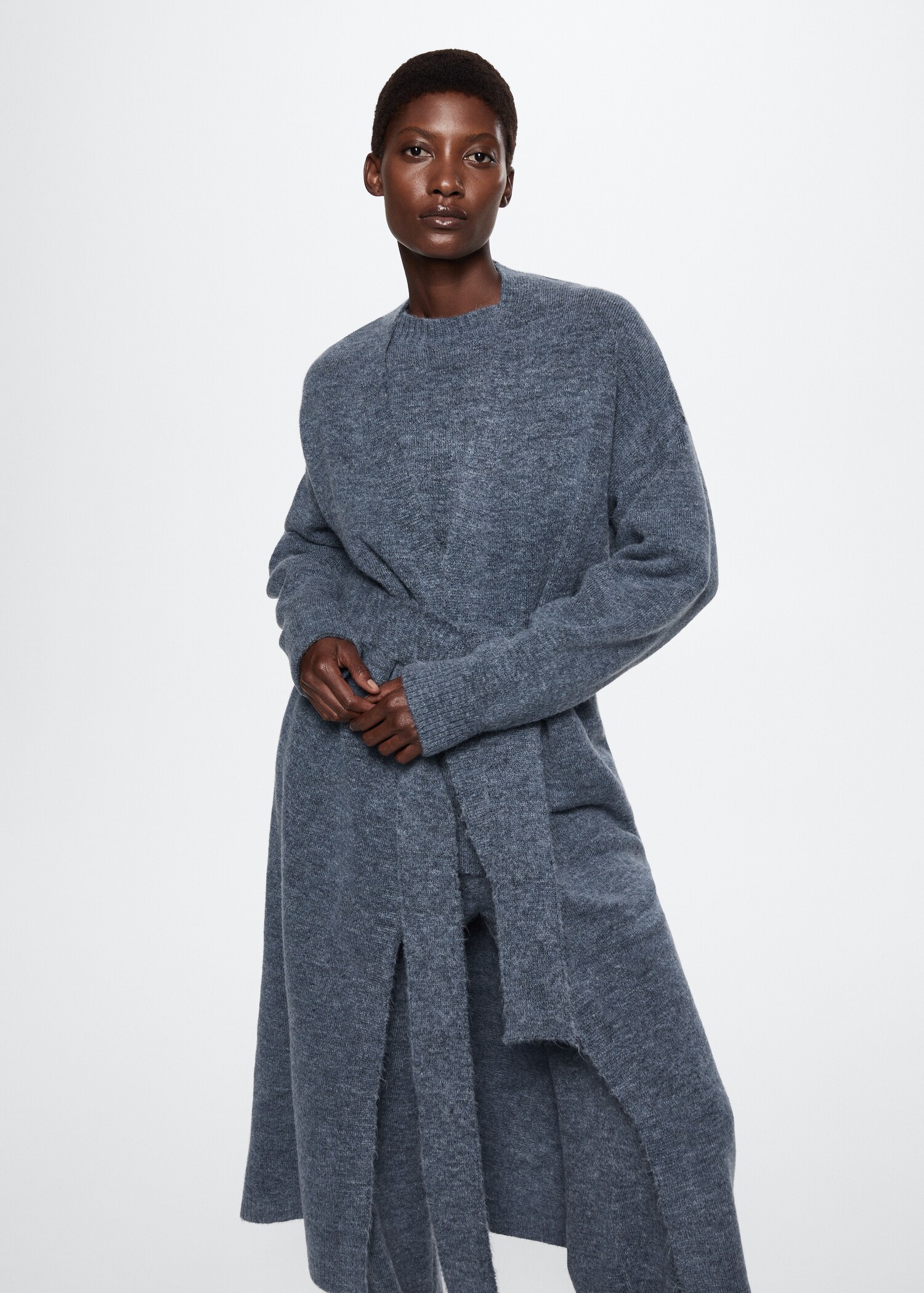 Oversized knit cardigan - Medium plane