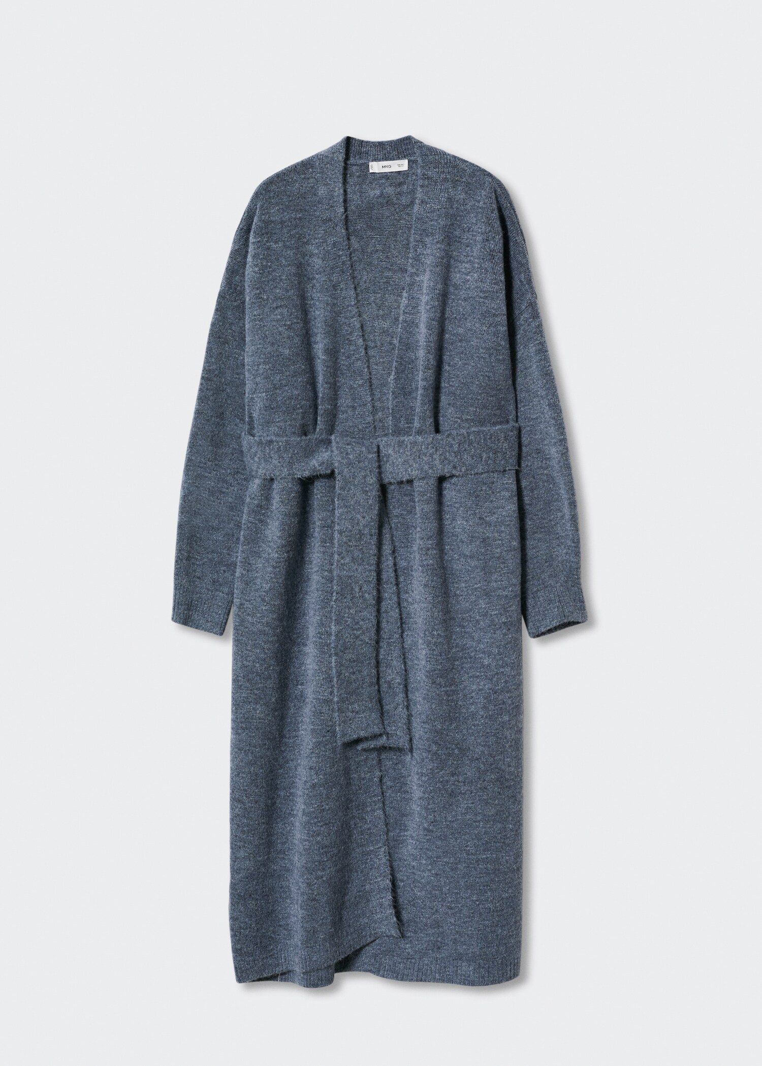 Oversized knit cardigan - Article without model