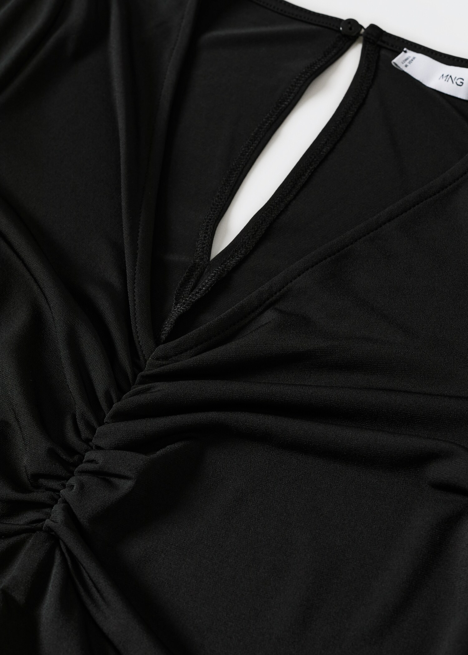 Draped detail jumpsuit - Details of the article 8
