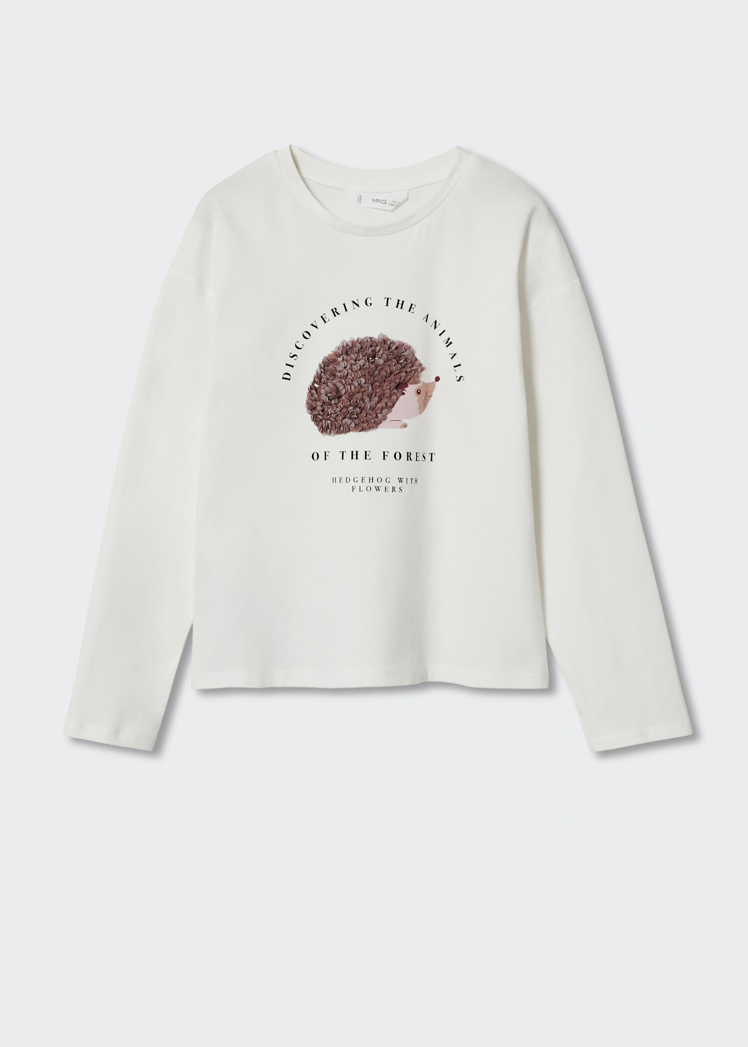 Camiseta manga larga textura - Artículo sin modelo