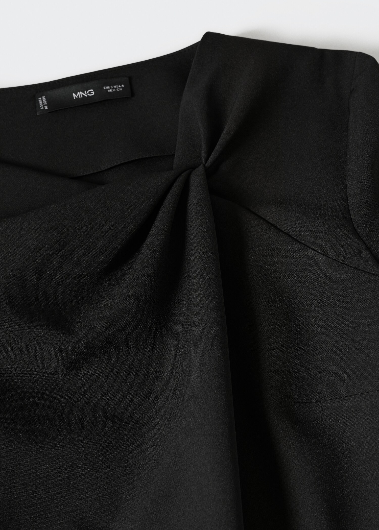 Vestido detalle fruncido - Detalle del artículo 8