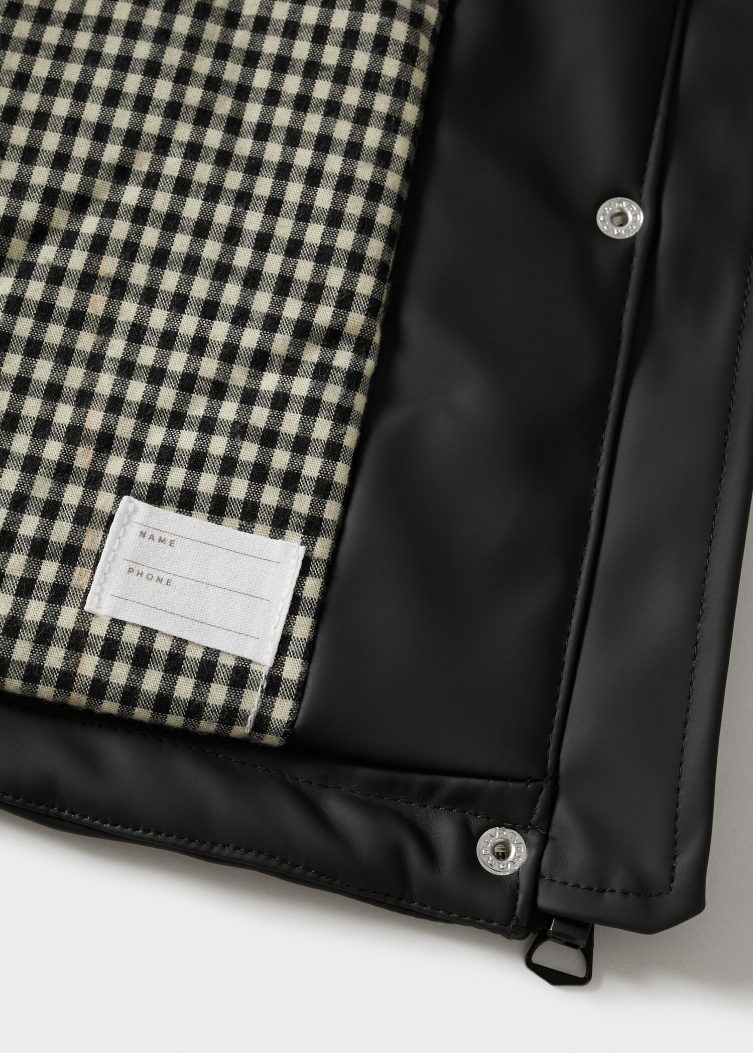 Hooded water-repellent parka - Details of the article 8
