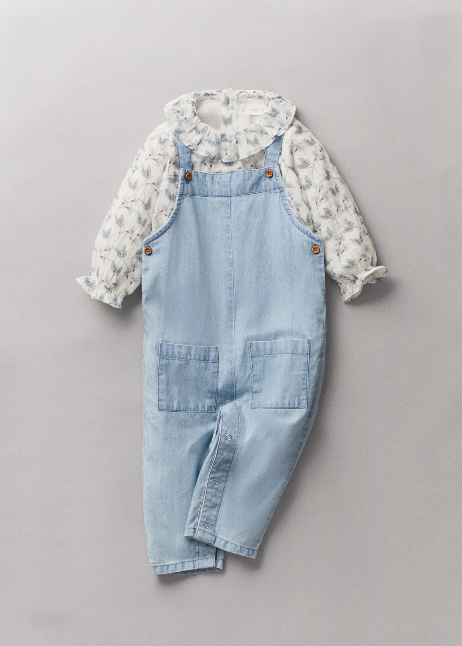 Cotton print jumpsuit - Details of the article 5