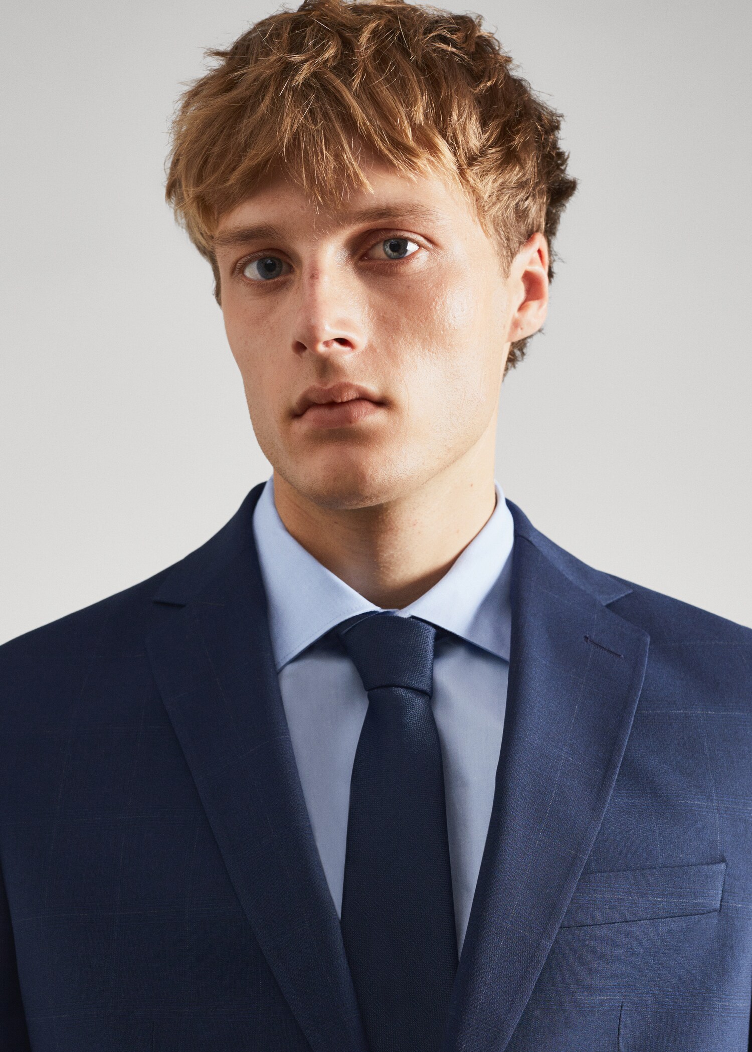 Americana traje slim fit cuadros - Detalle del artículo 1