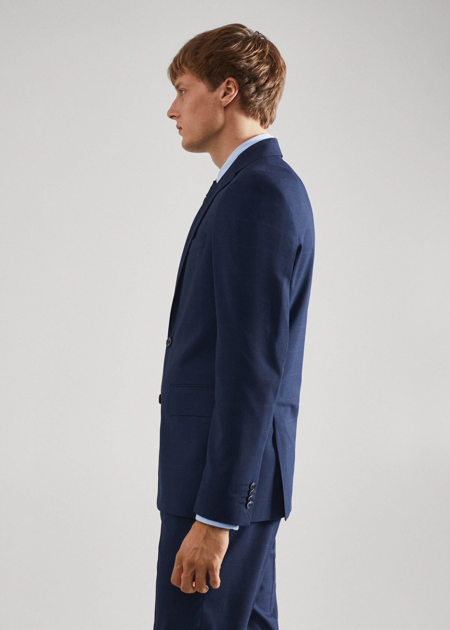 Americana traje slim fit cuadros - Detalle del artículo 6