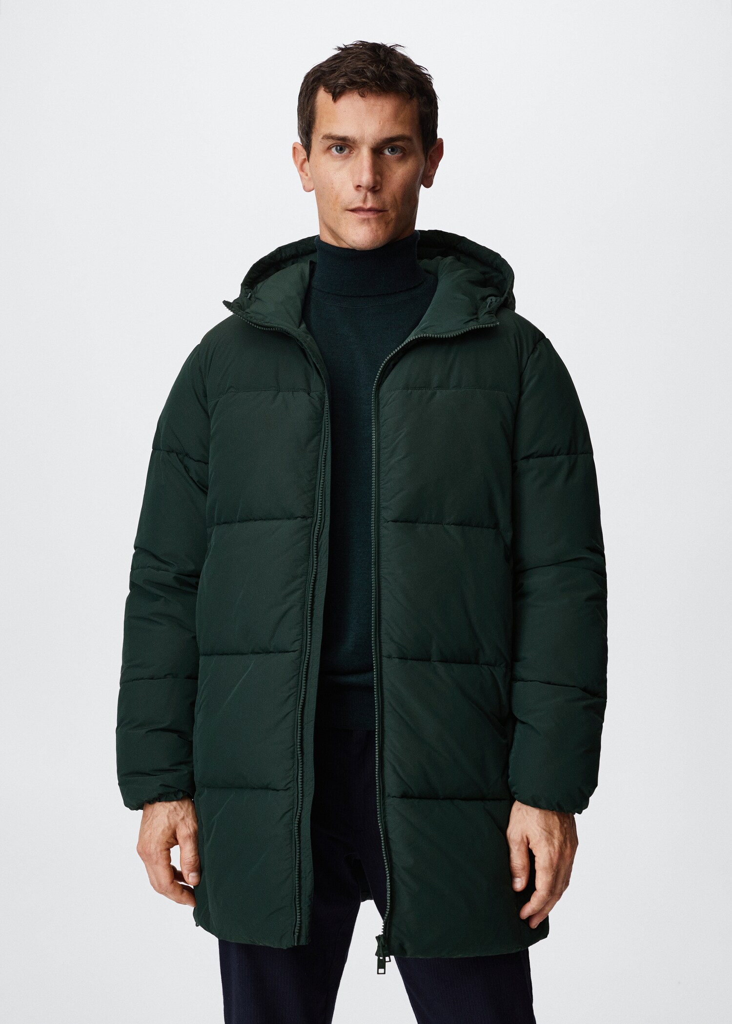 Thermoregulating long anorak - Medium plane