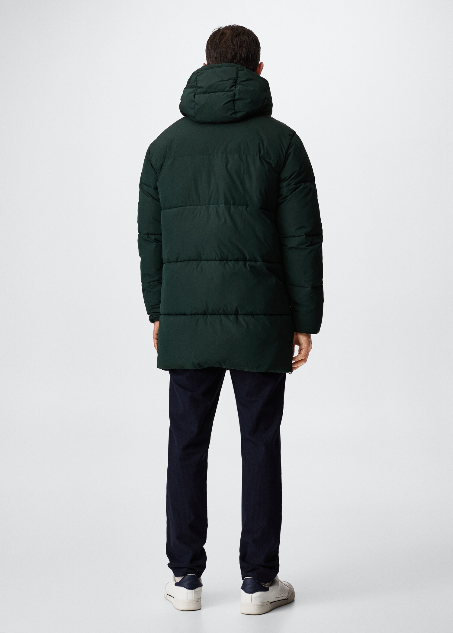 Thermoregulating long anorak - Reverse of the article
