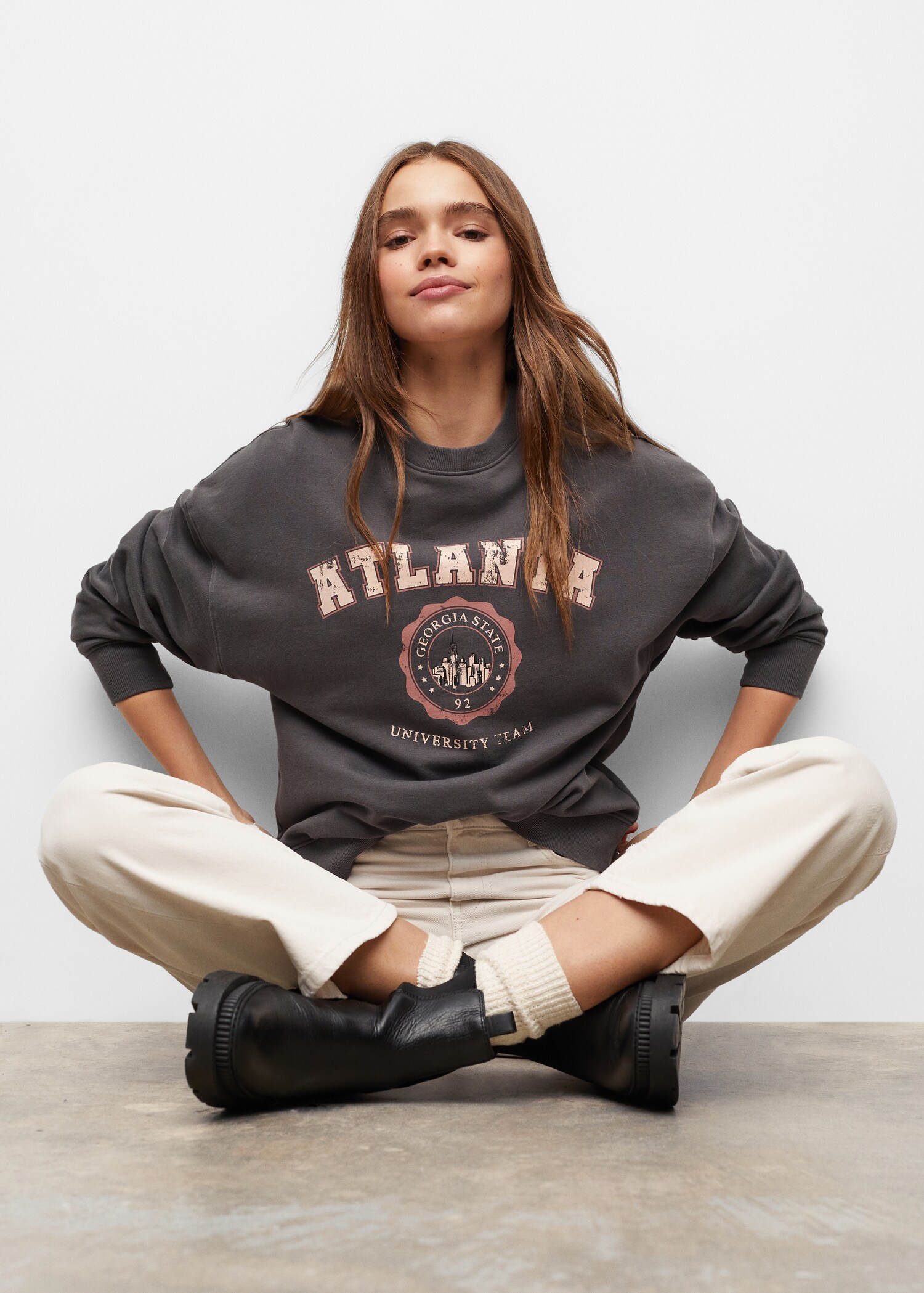 Print Atlanta sweater - Details of the article 2