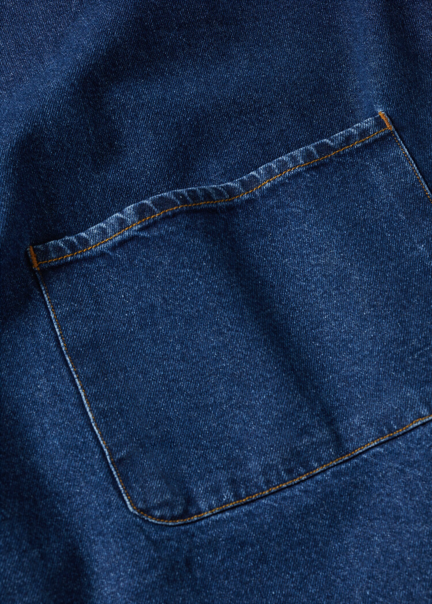 Gekruist denim keukenschort - Detail van het artikel 2