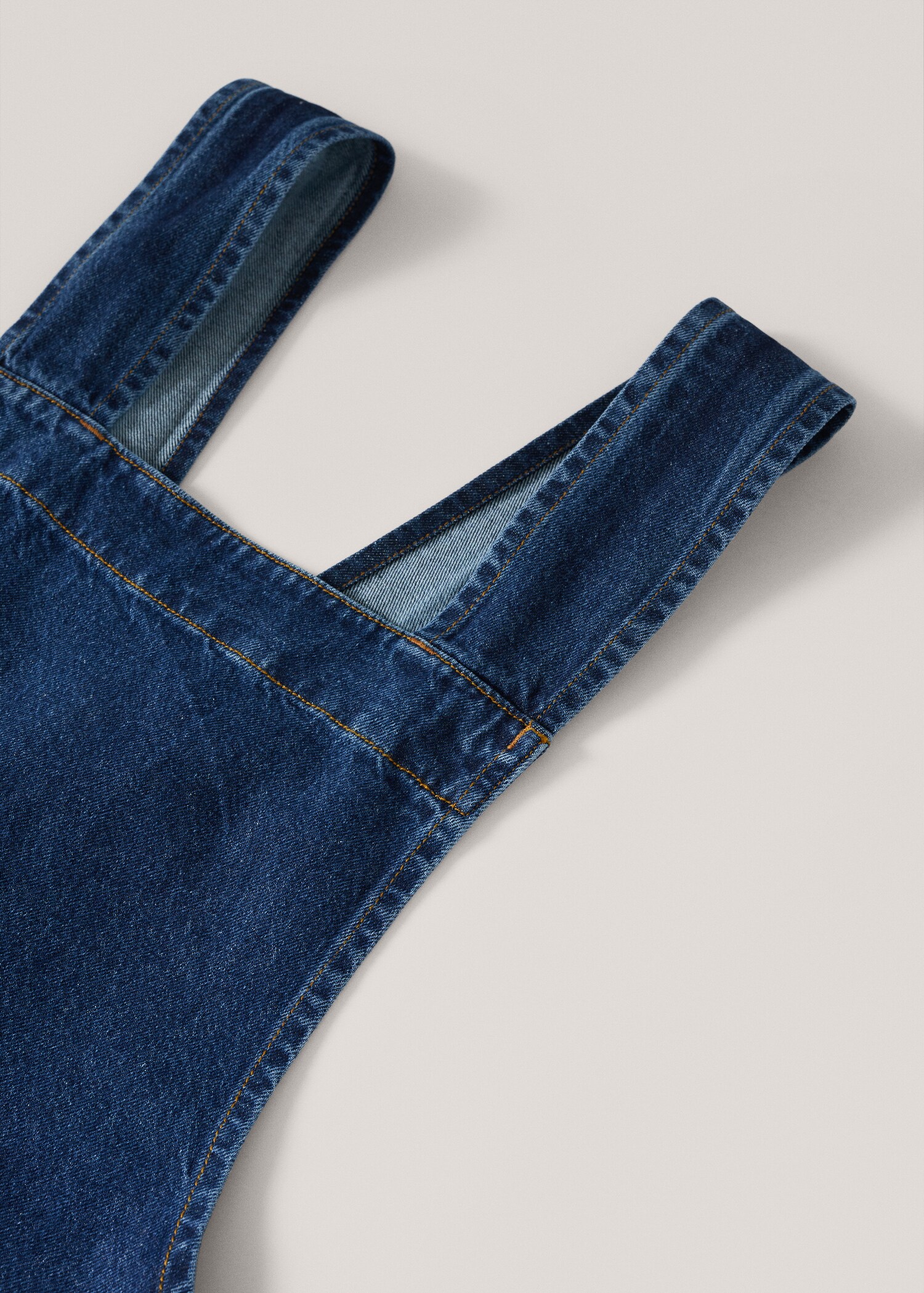 Gekruist denim keukenschort - Detail van het artikel 4
