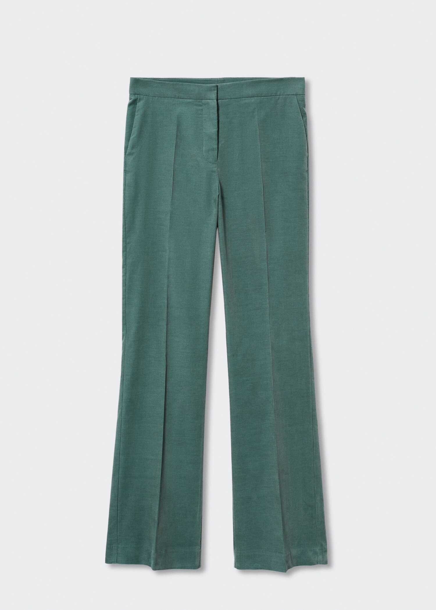 Corduroy straight pants - Article without model