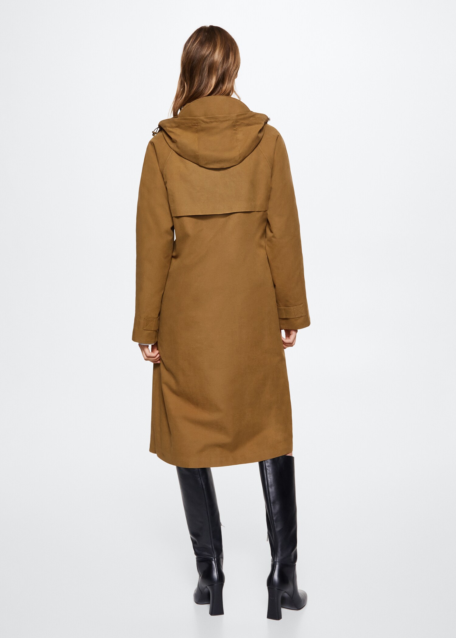 Inner jacket waterproof parka - Reverse of the article
