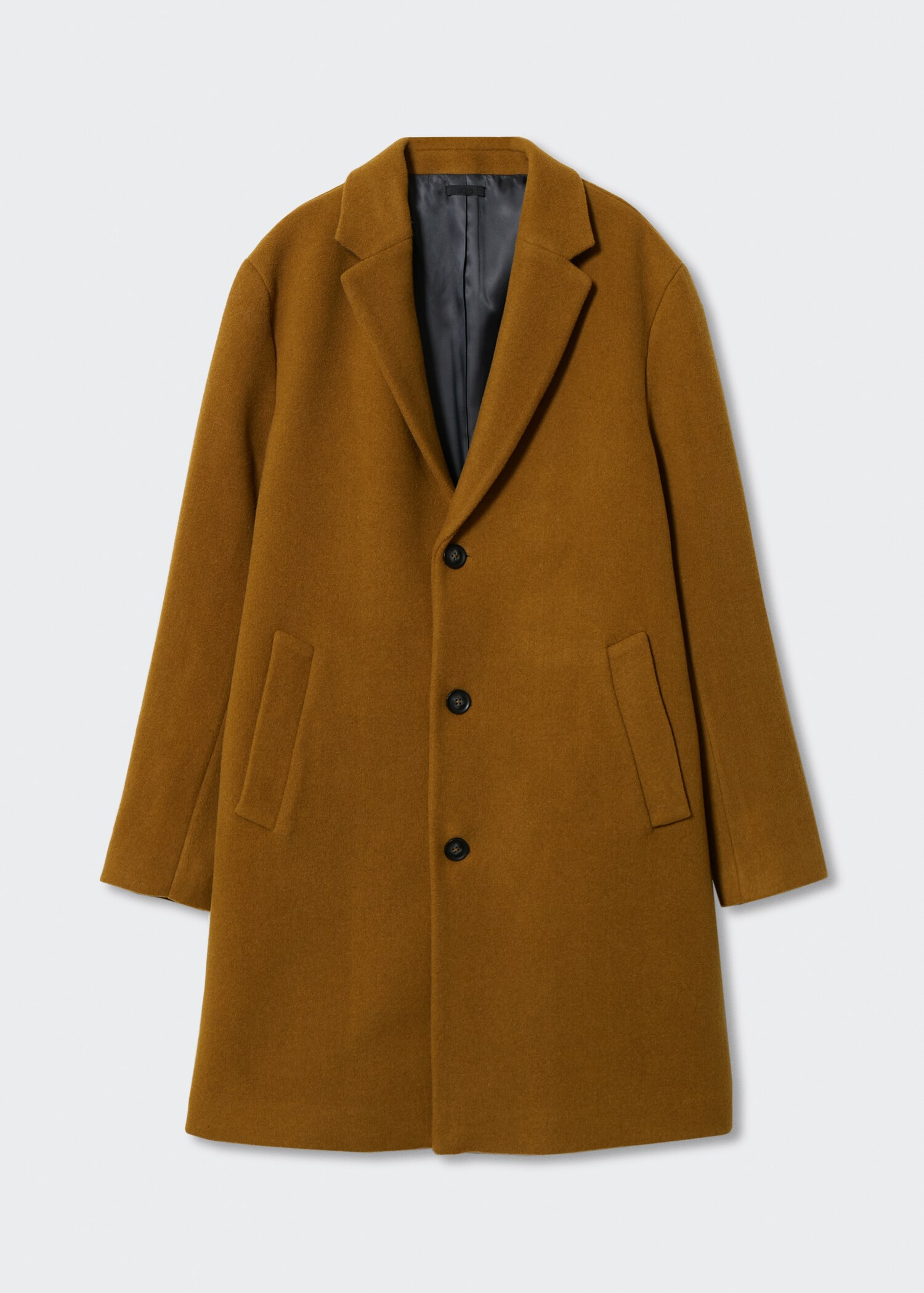 Abrigo oversize lana reciclada - Artículo sin modelo