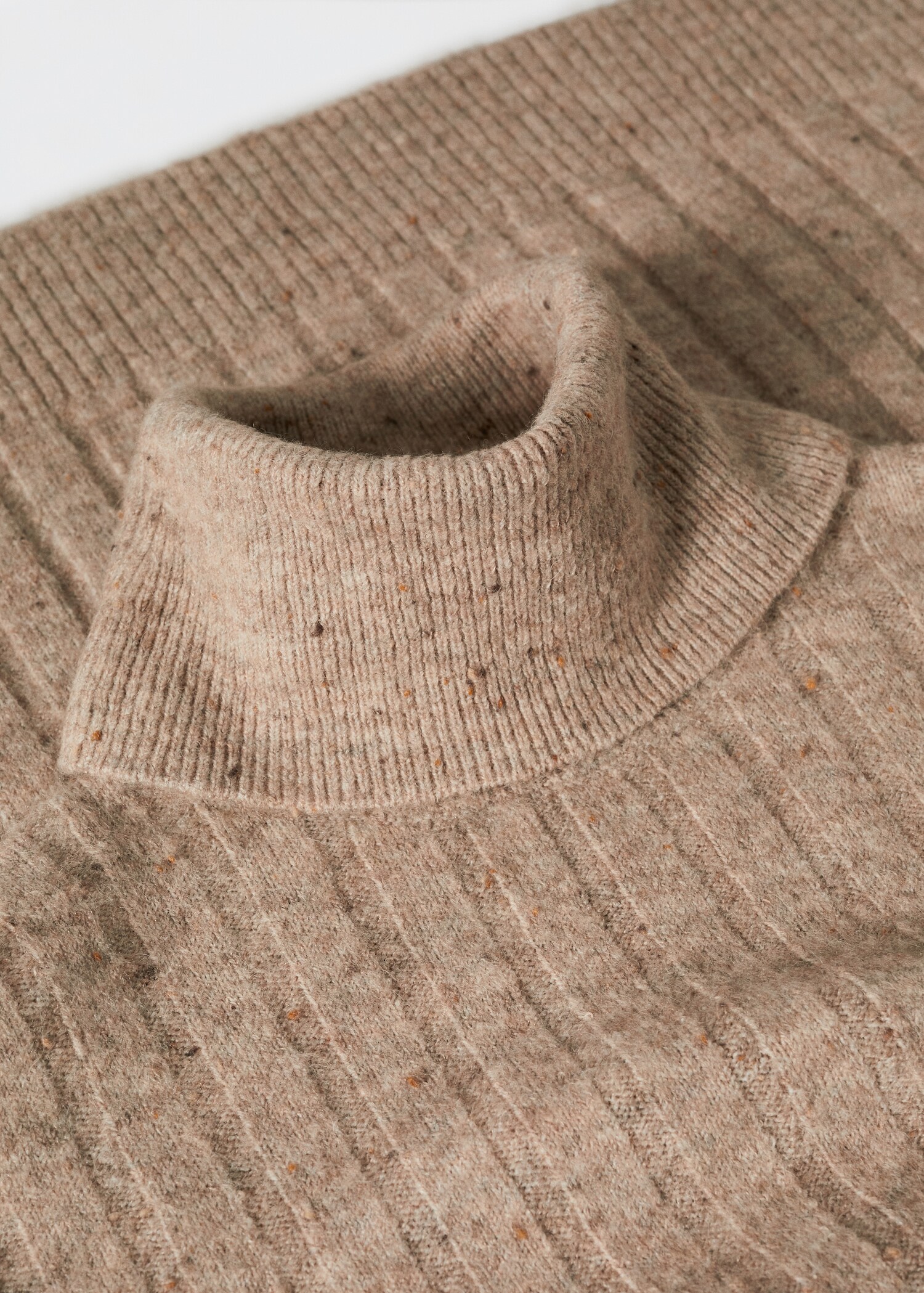 Ribbed turtleneck dress  - Details of the article 8