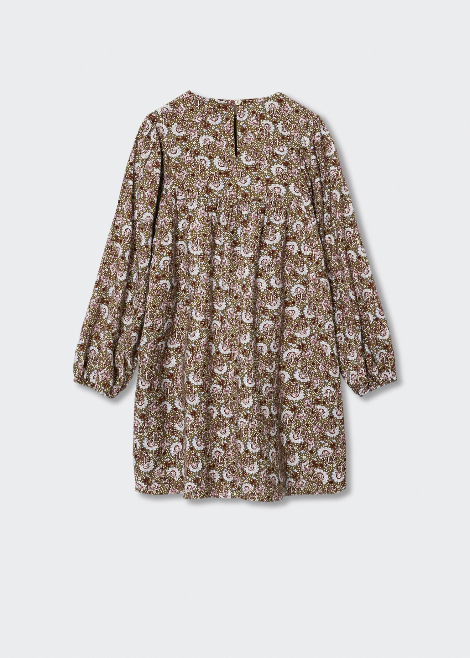 Vestido estampado floral - Reverso del artículo
