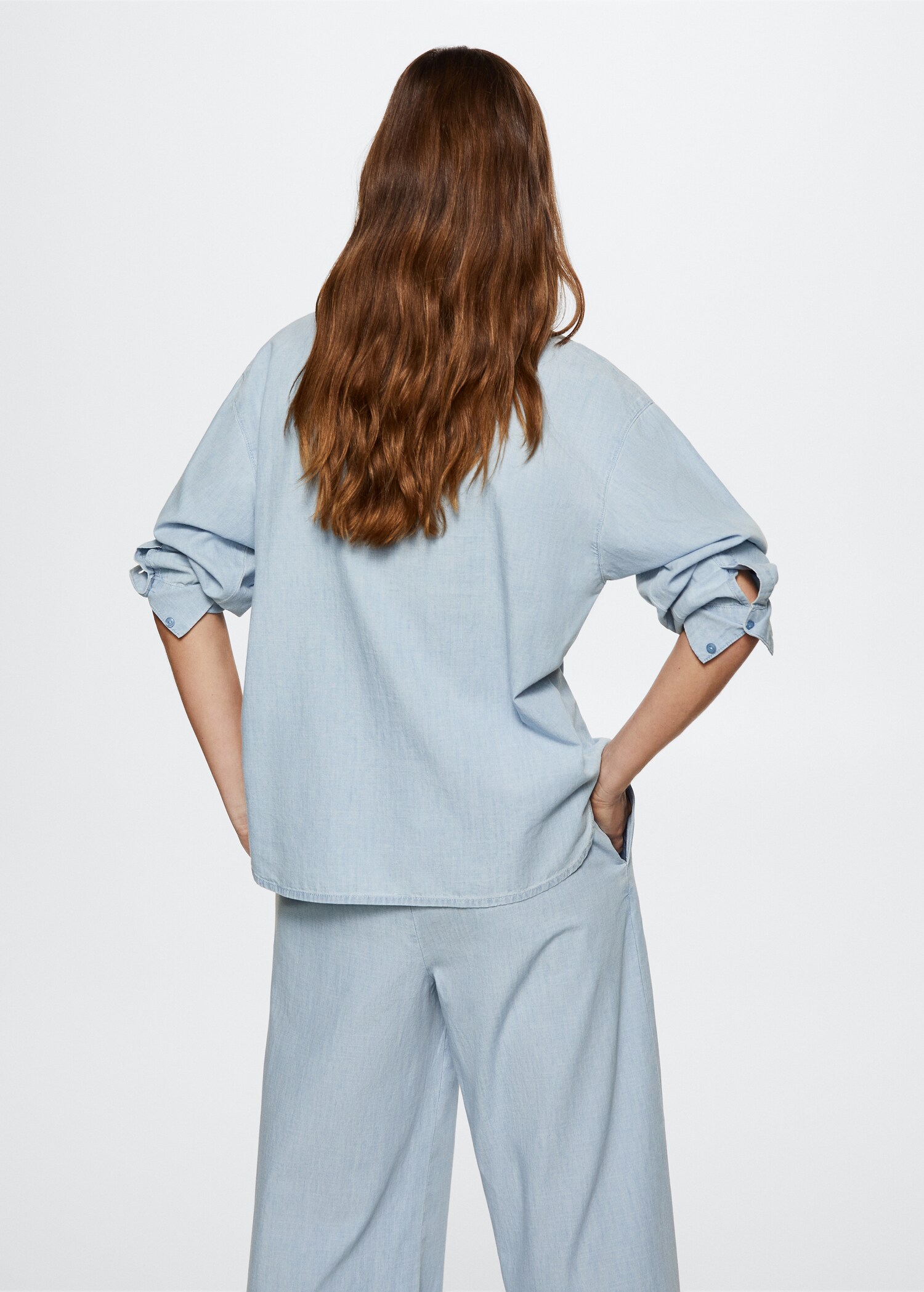 100% cotton shirt - Reverse of the article