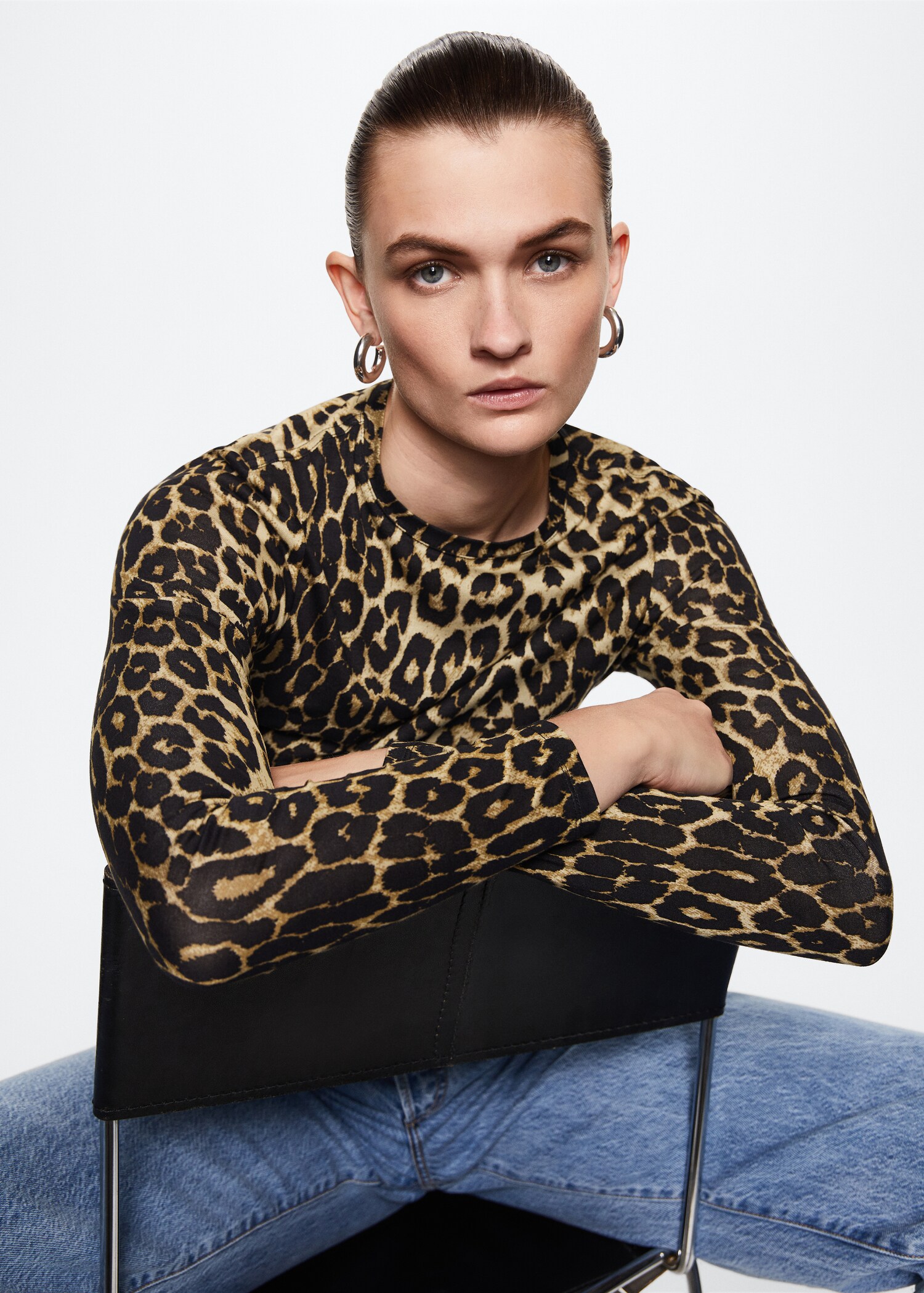 T-shirt com estampado animal - Pormenor do artigo 2