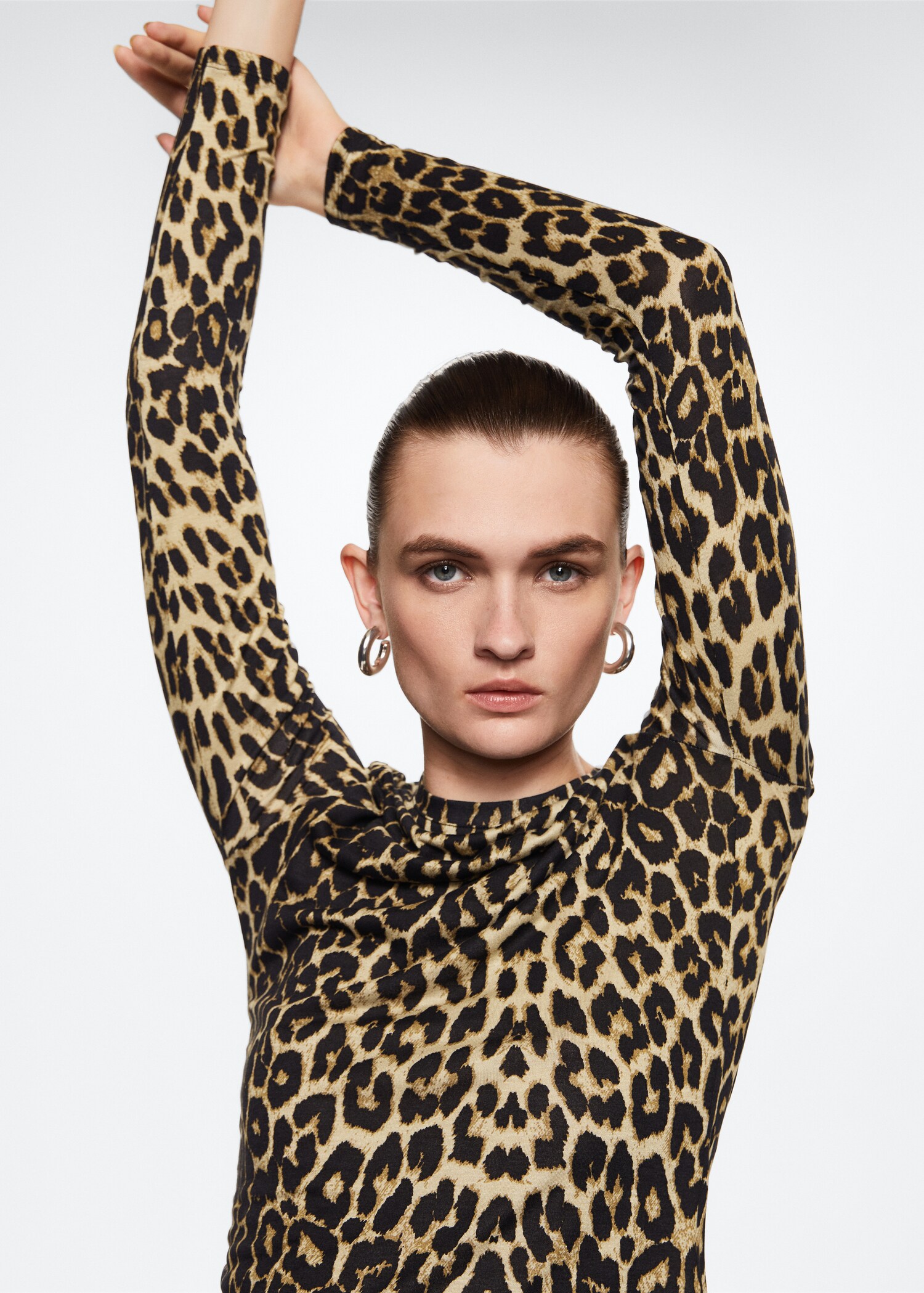 T-shirt com estampado animal - Pormenor do artigo 4