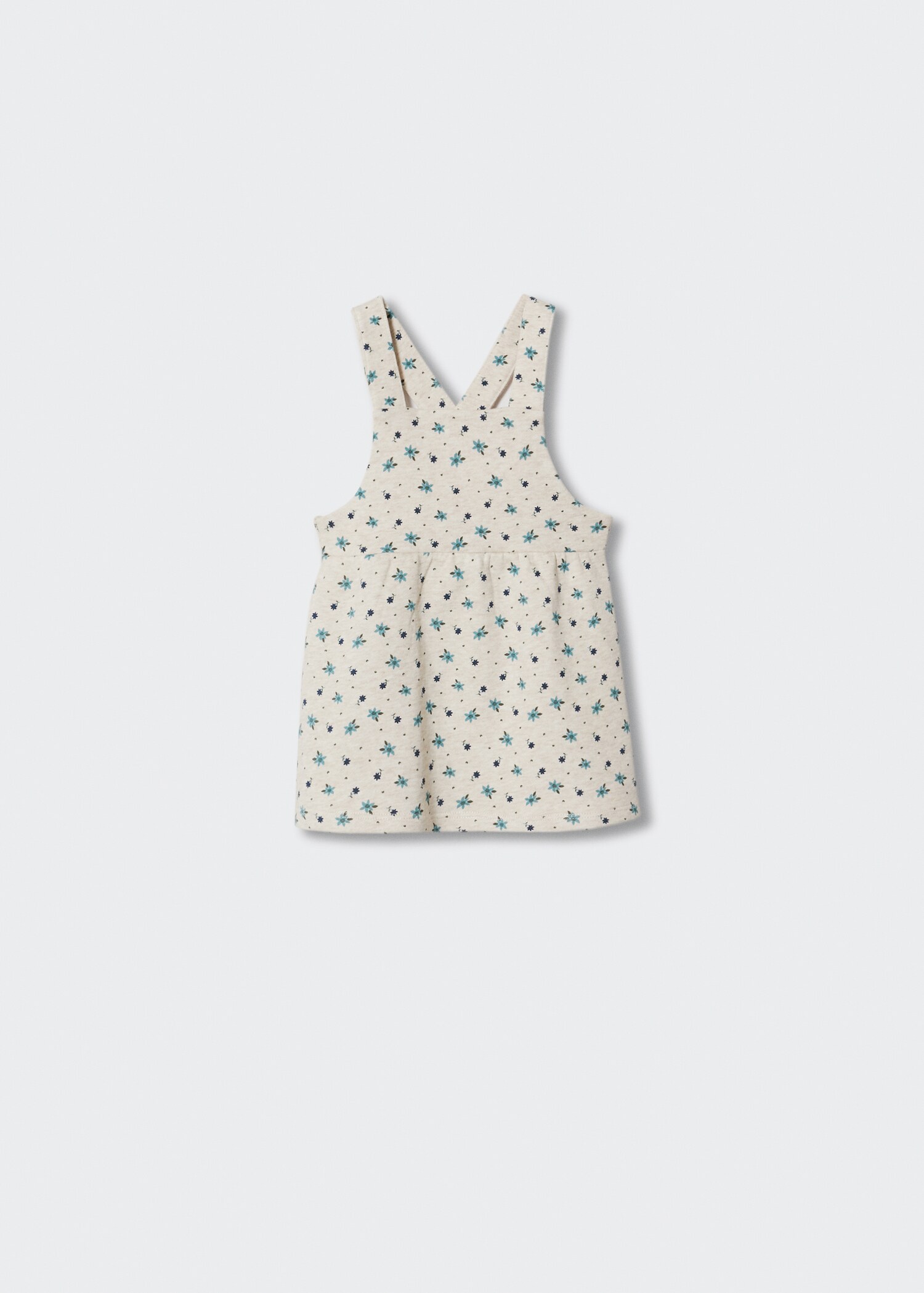 Floral-print pinafore dress - Article without model