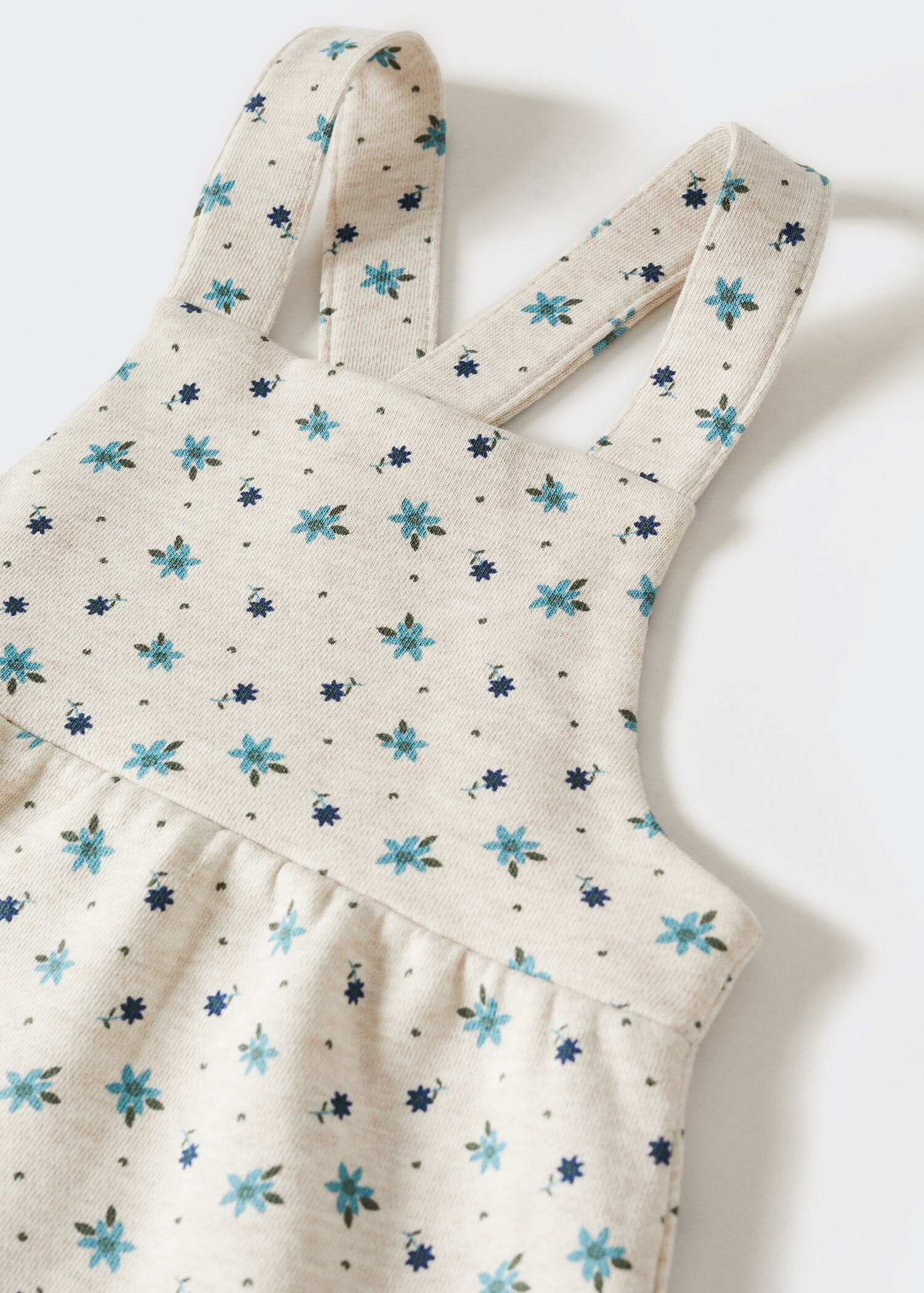 Floral-print pinafore dress - Details of the article 8