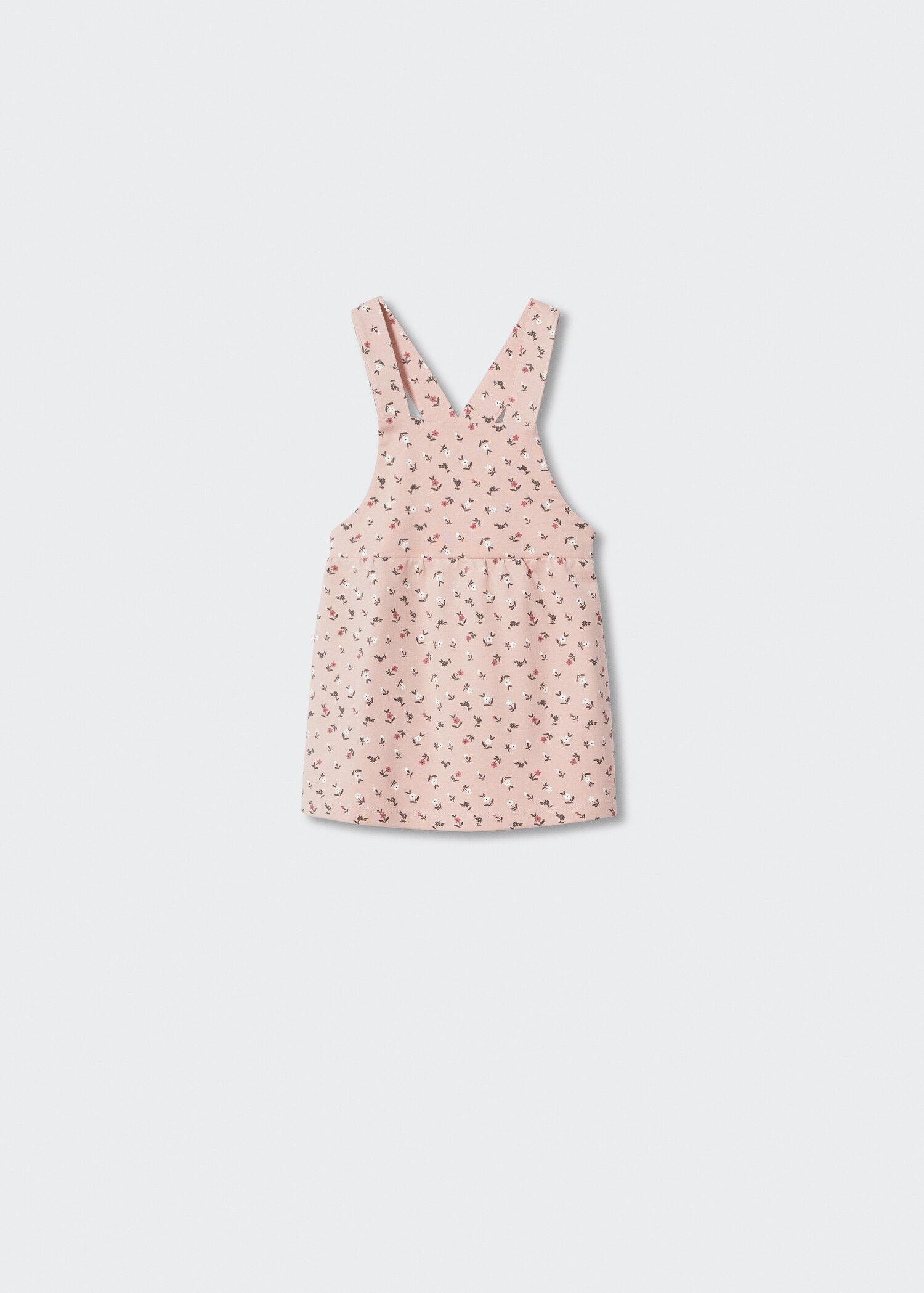 Floral-print pinafore dress - Article without model