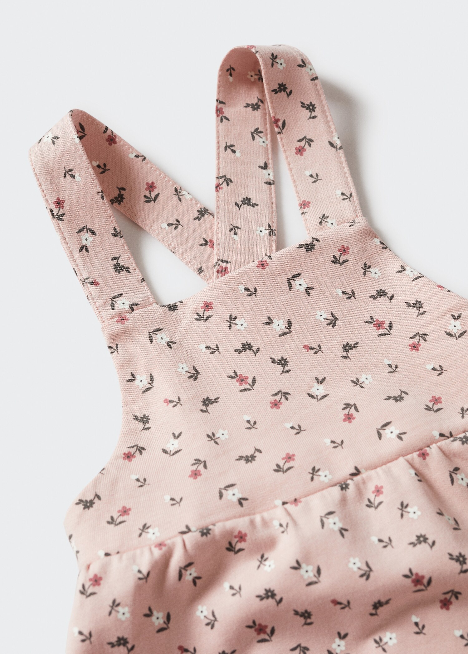 Floral-print pinafore dress - Details of the article 8