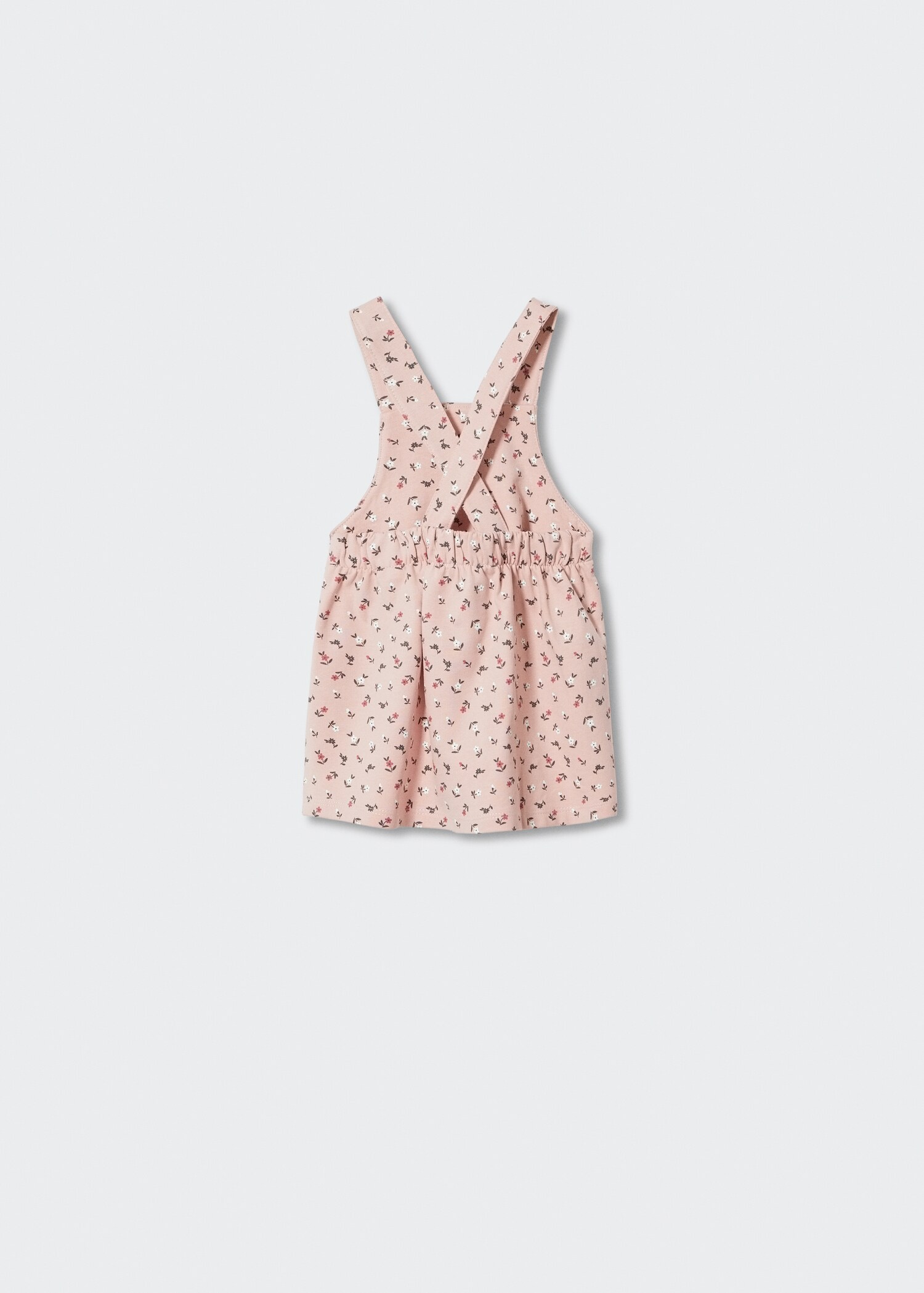 Floral-print pinafore dress - Reverse of the article
