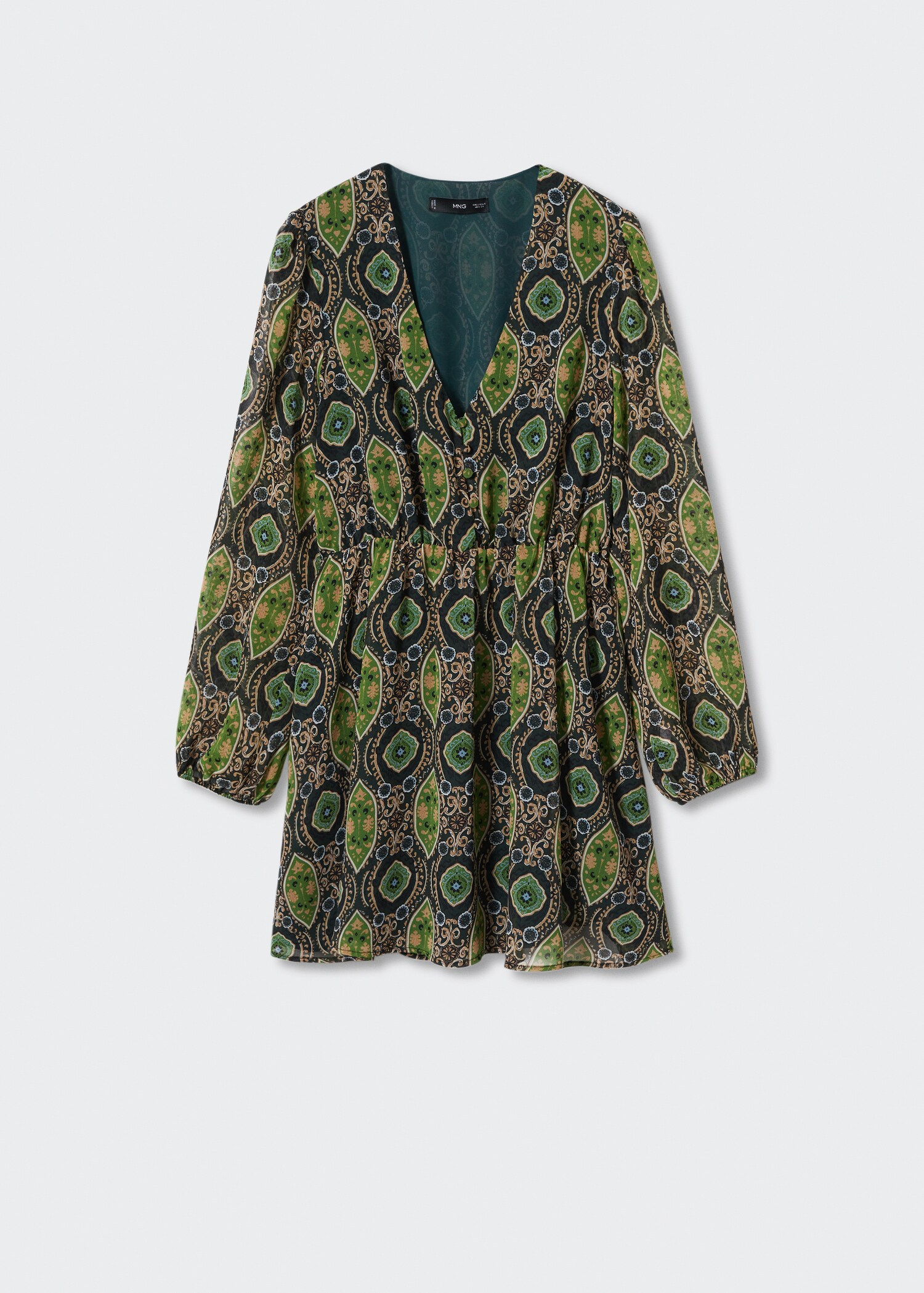 Robe en imprimé baroque - Article sans modèle