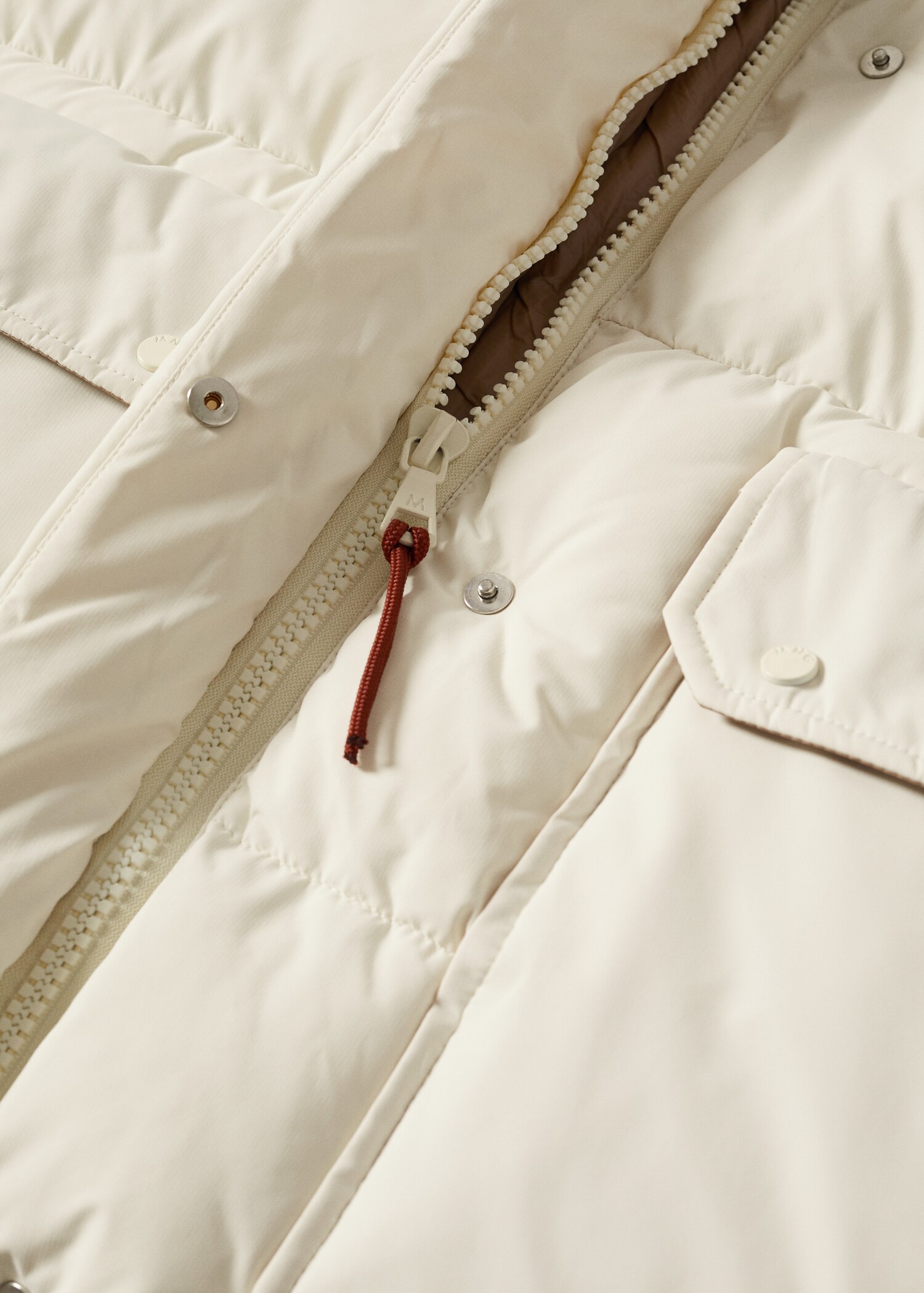 Anorak matelassé à capuche amovible - Détail de l'article 3