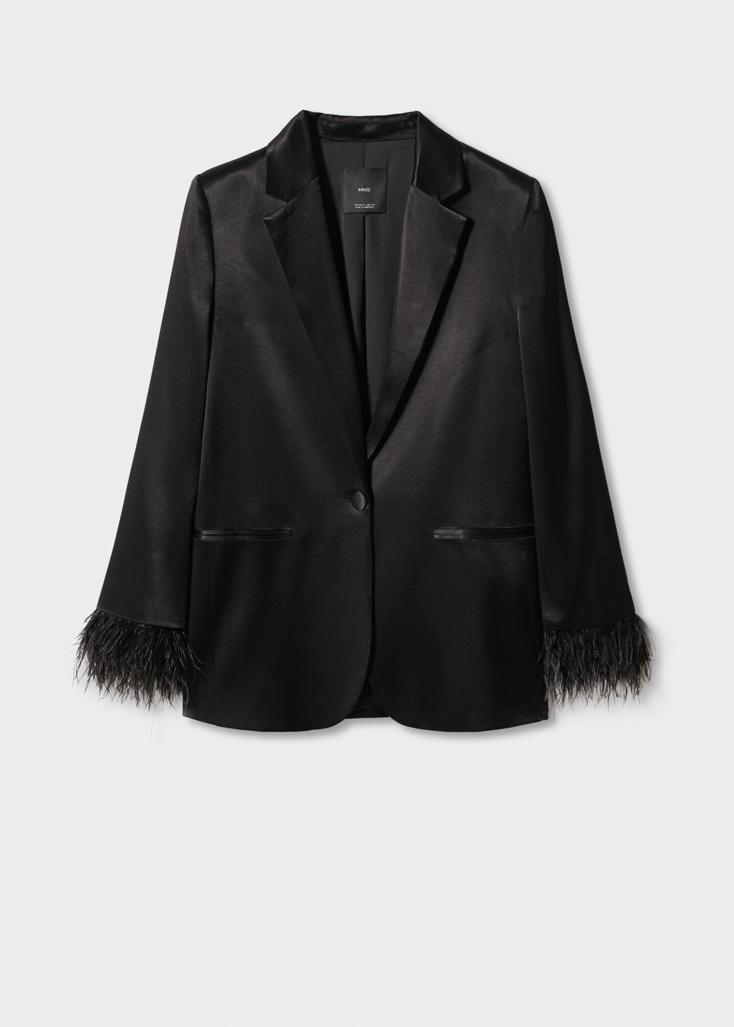 Blazer with feather detail - Article without model
